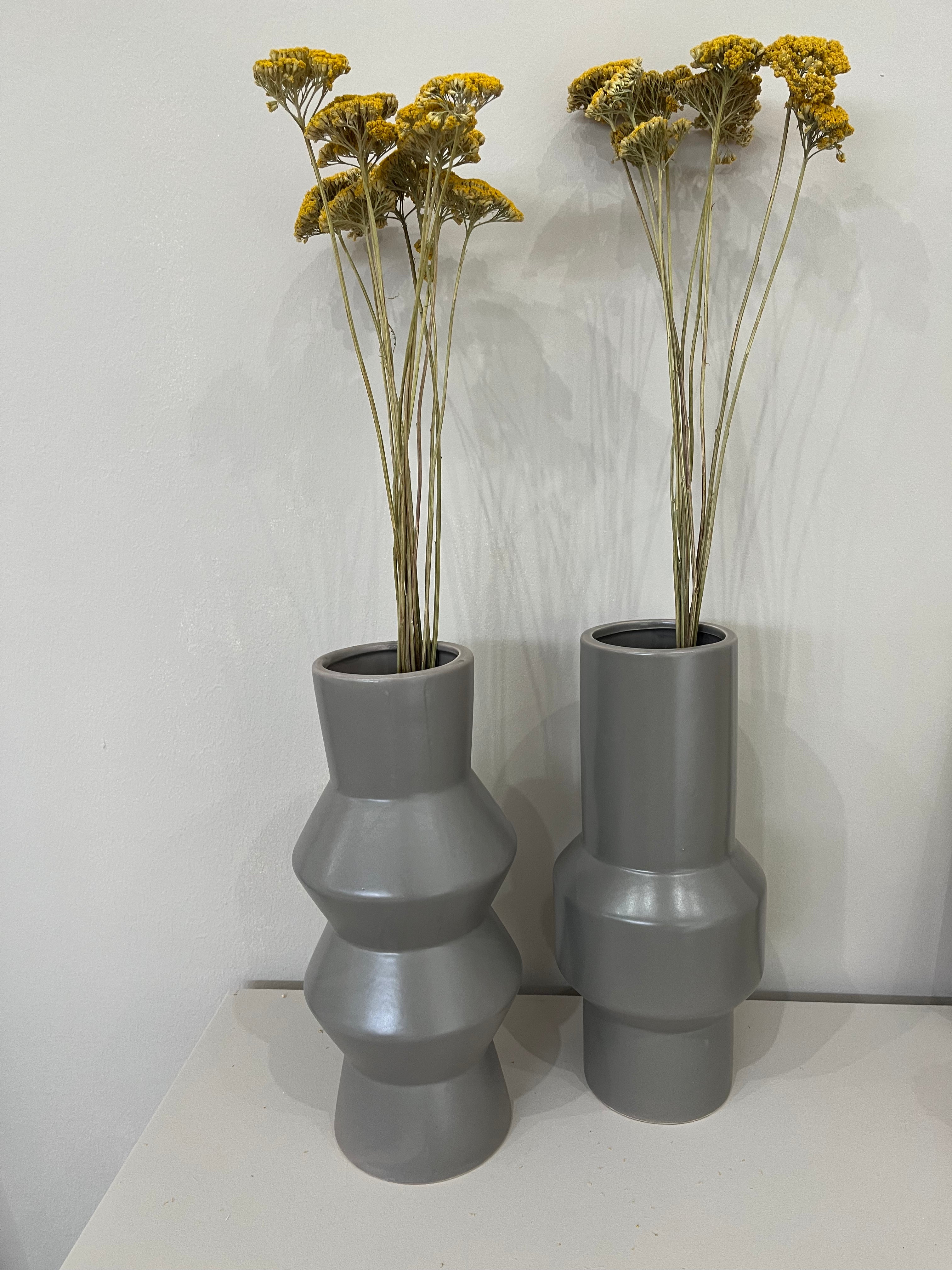 Vasen Sybil 2 Varianten - grau - Lykke&You GmbH