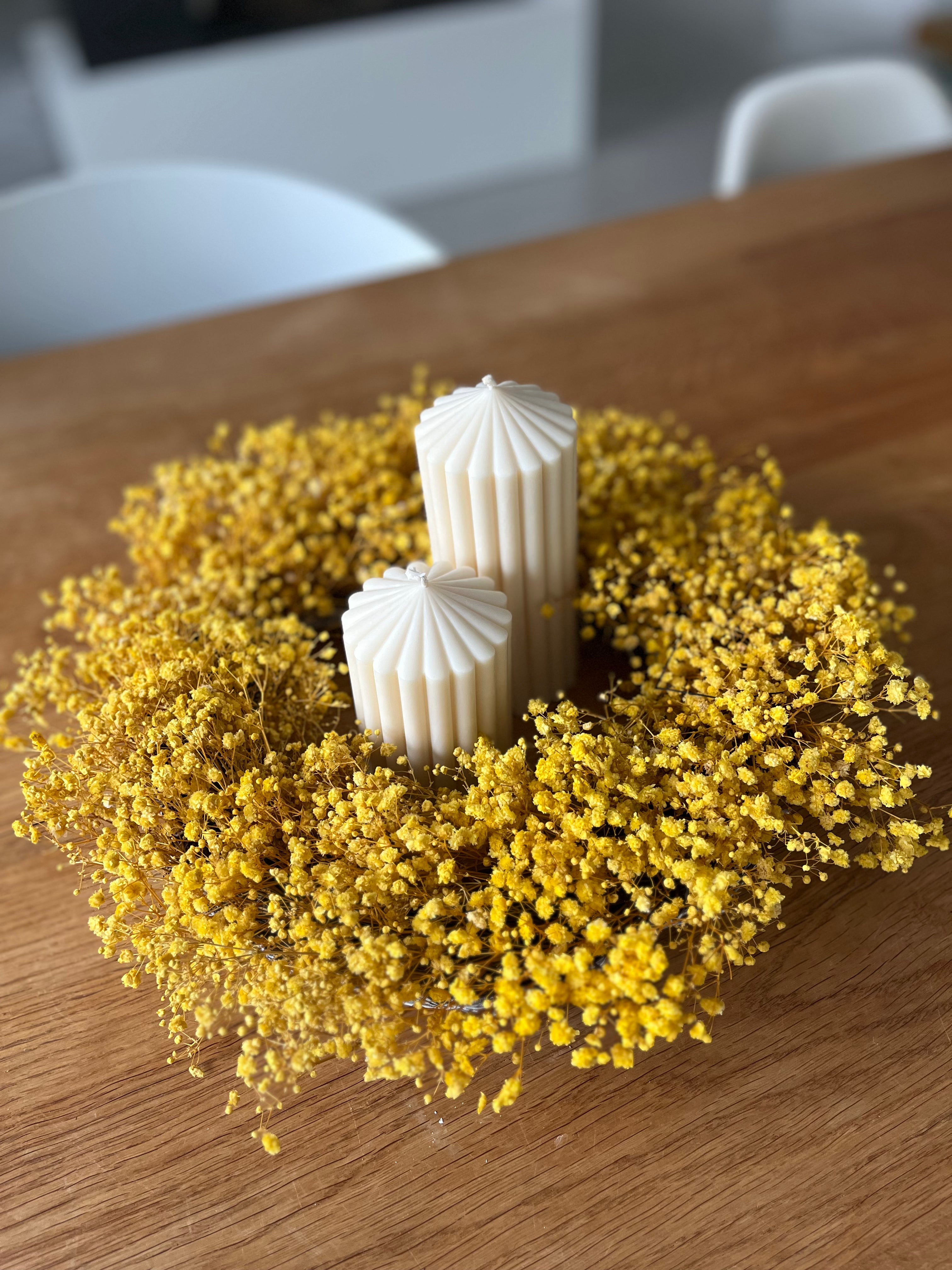 Trockenblumenkranz Schleierkraut - Lykke&You GmbH