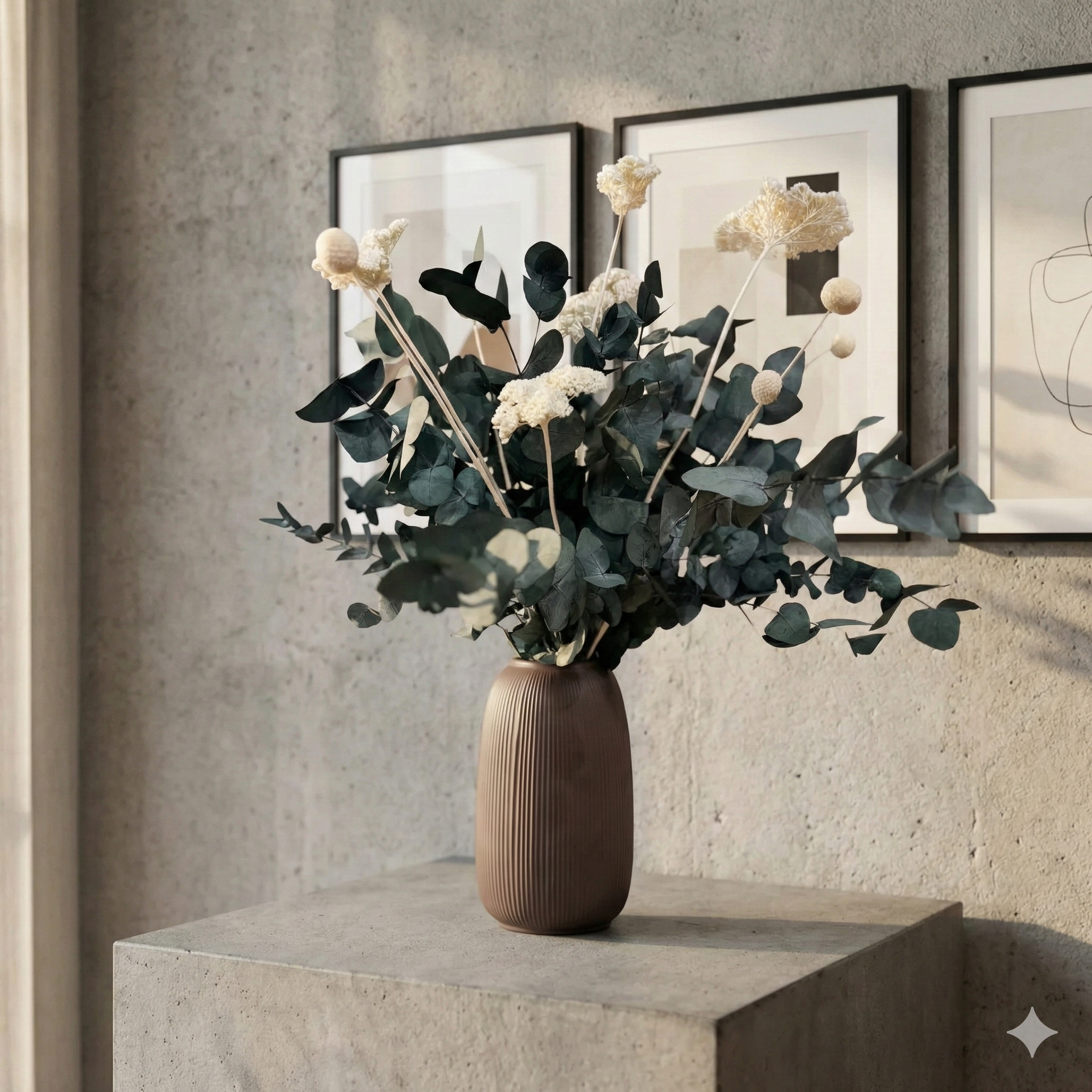 Pop of Color: Eukalyptus weiß