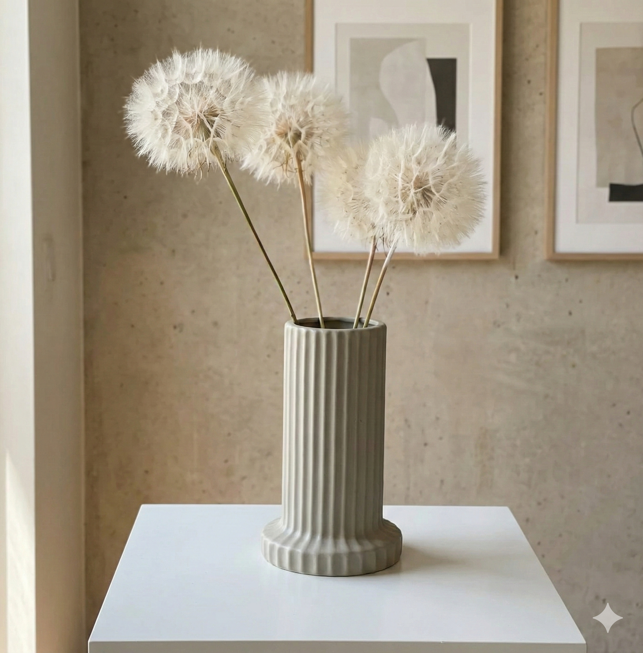 Pusteblume getrocknet einzeln