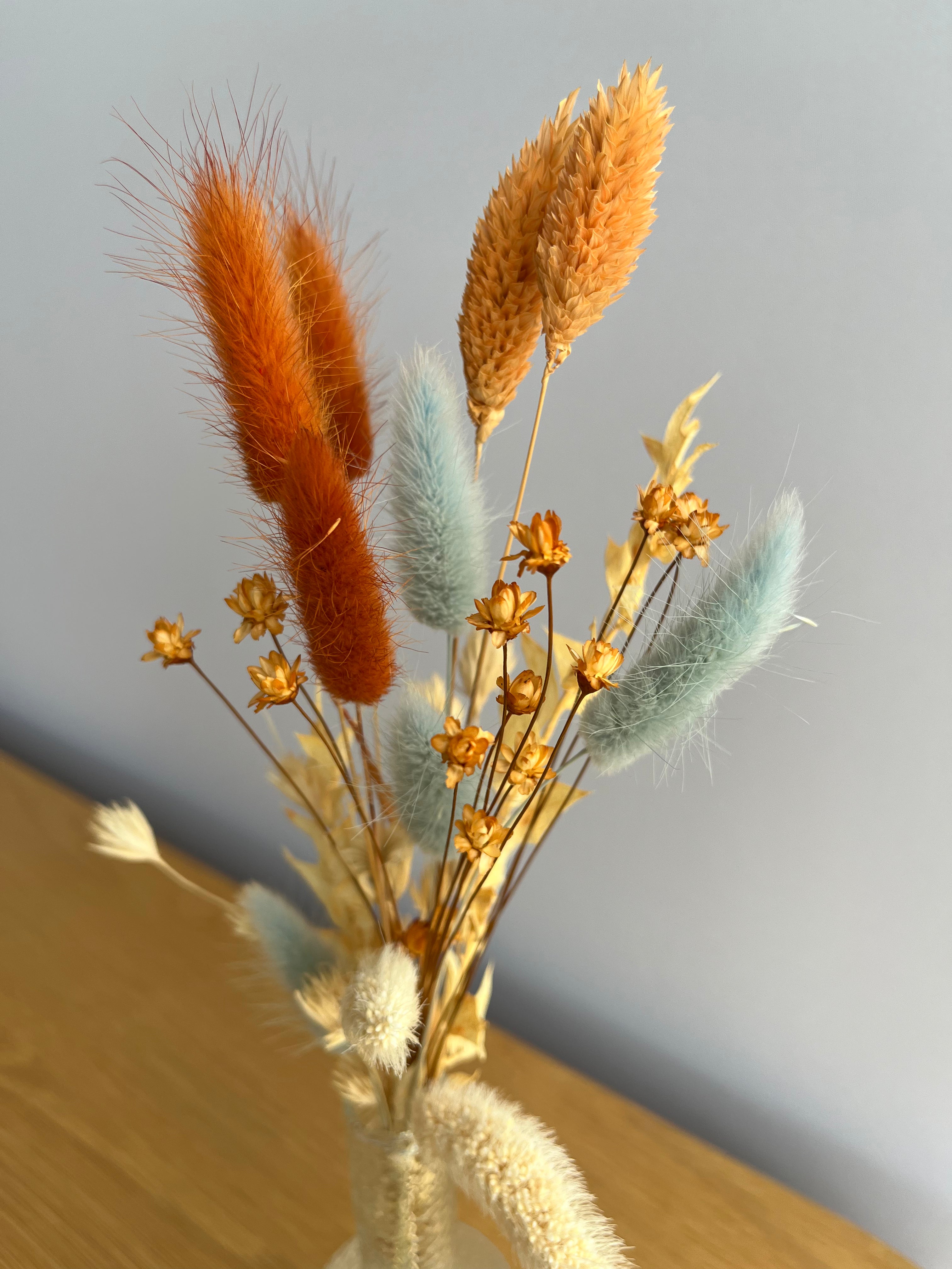 Mini Strauß Ibiza - orange - Lykke&You GmbH