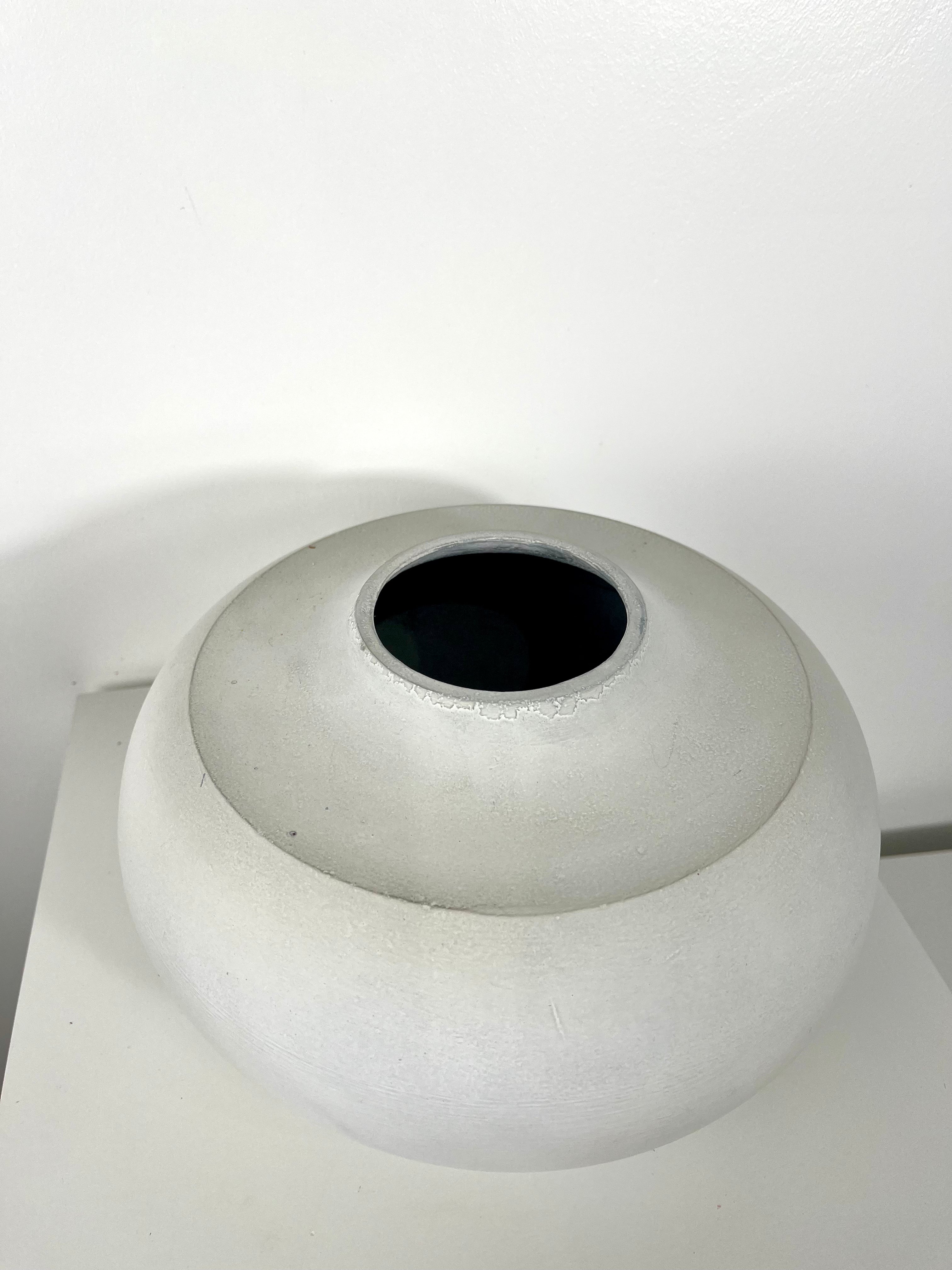 Vase Nieva large - hellgrau / beige - Lykke&You GmbH