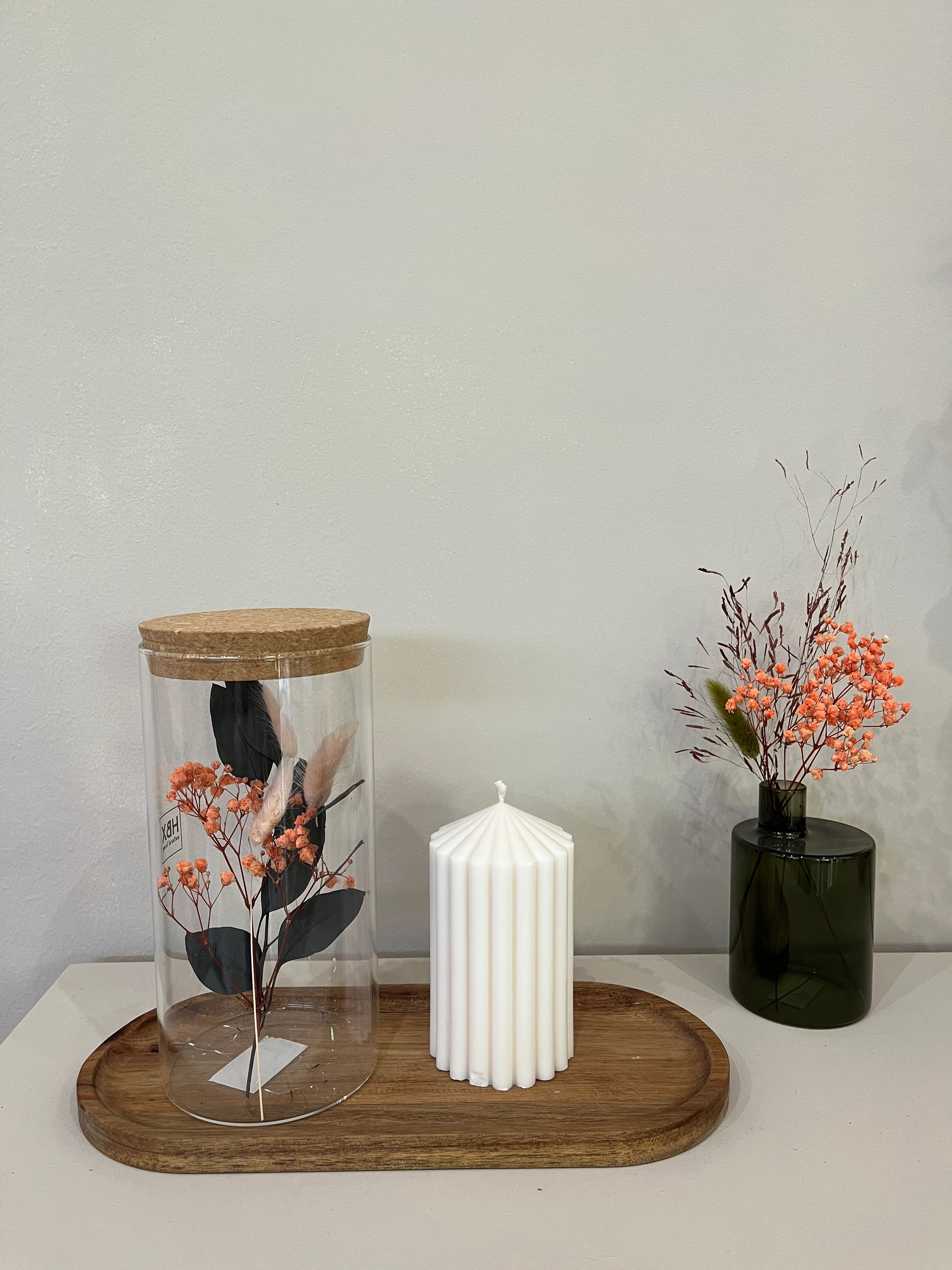 Vorratsglas Flower für Trockenblumen - Lykke&You GmbH