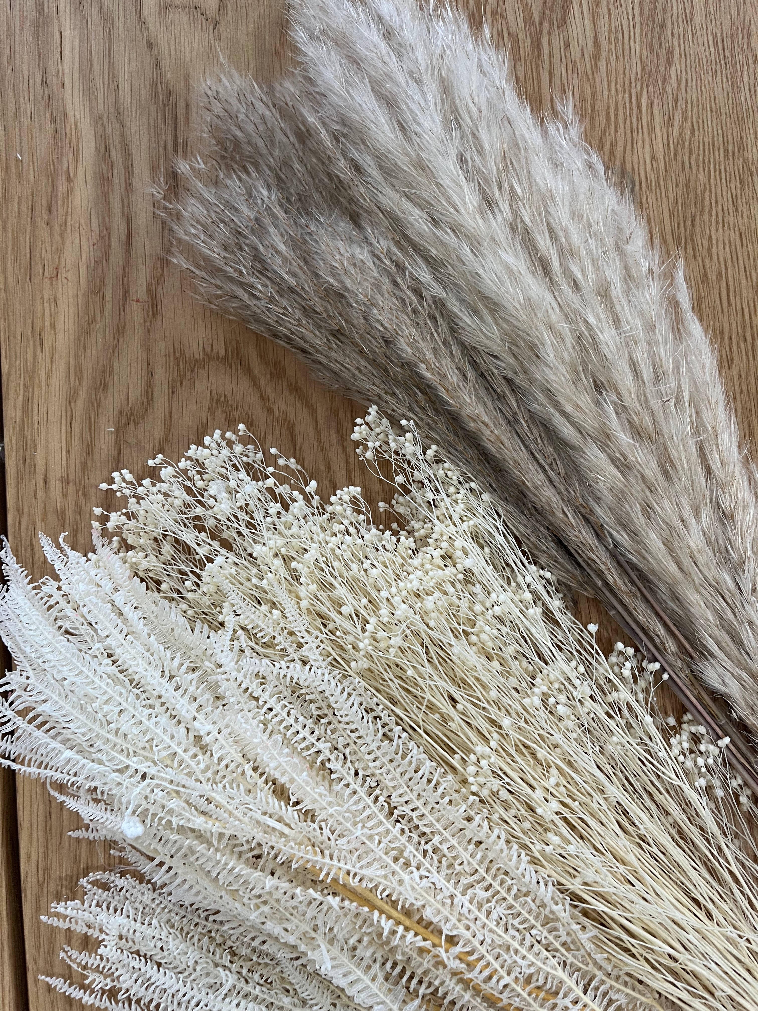 Boho Heaven: Trockenblumenkranz mit Pampasgras - Lykke&You GmbH