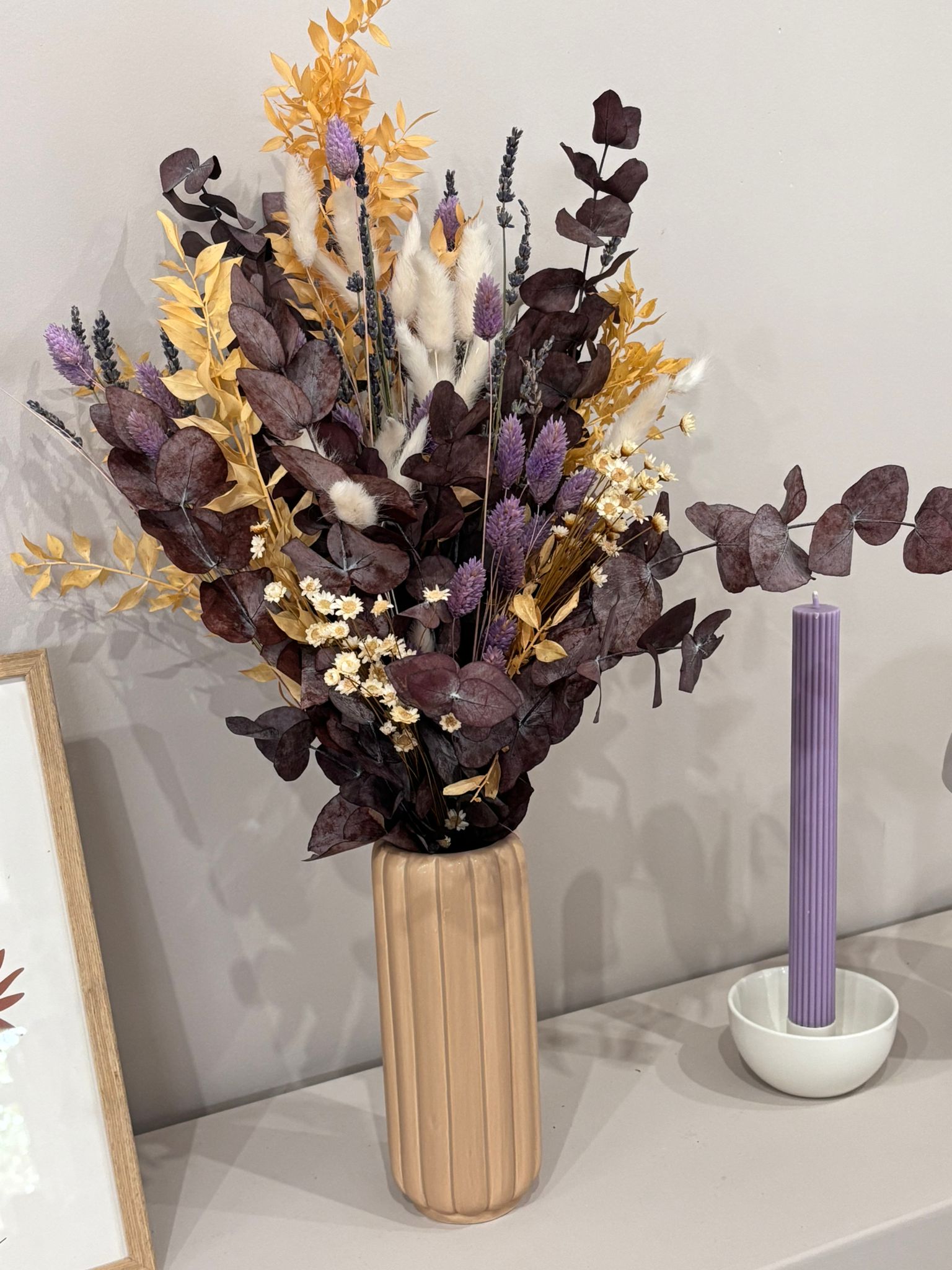 Trockenblumenstrauß Purple Harmony - Lykke&You GmbH