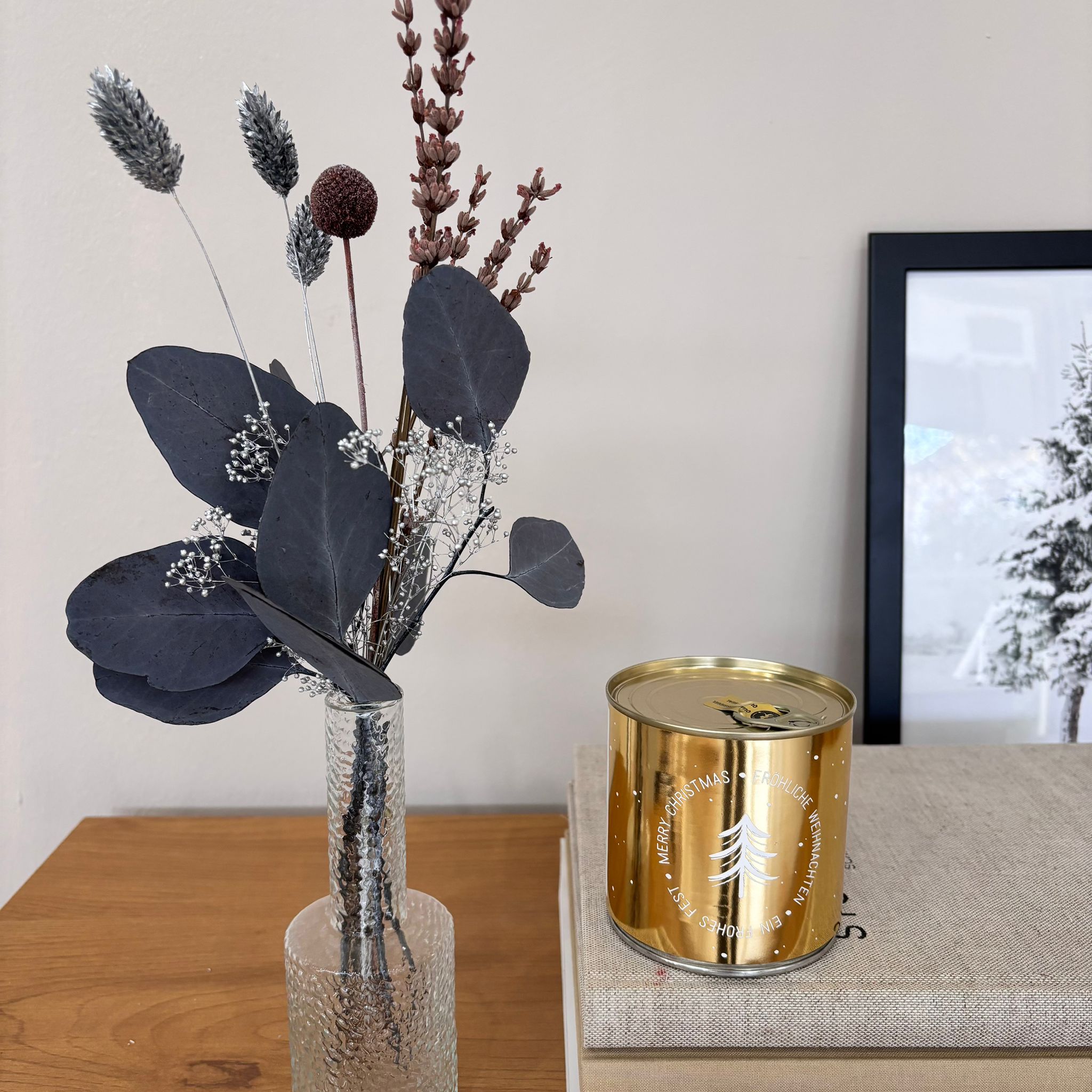 X-Mas Geschenkset Frosted Wine + Cancake