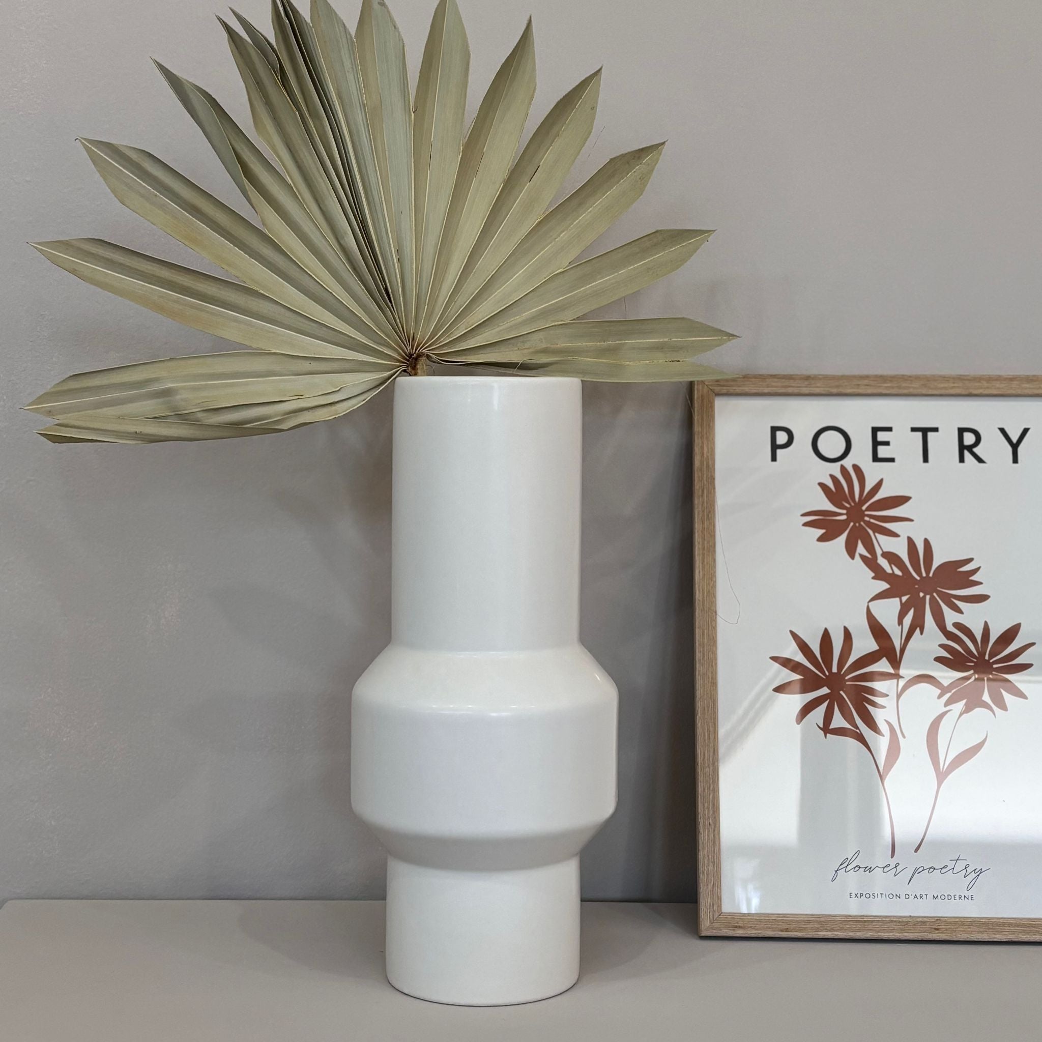 Vasen Sybil 2 Varianten - weiß - Lykke&You GmbH