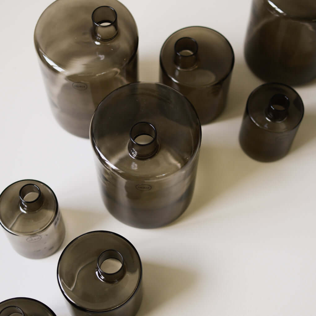 dbkd Pipe Vase Glas - die perfekte Vase für kleine Sträuße - Lykke&You GmbH