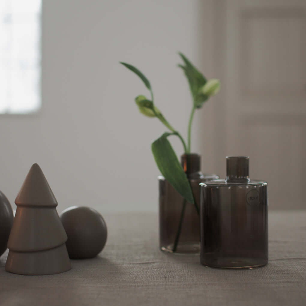 dbkd Pipe Vase Glas - die perfekte Vase für kleine Sträuße - Lykke&You GmbH