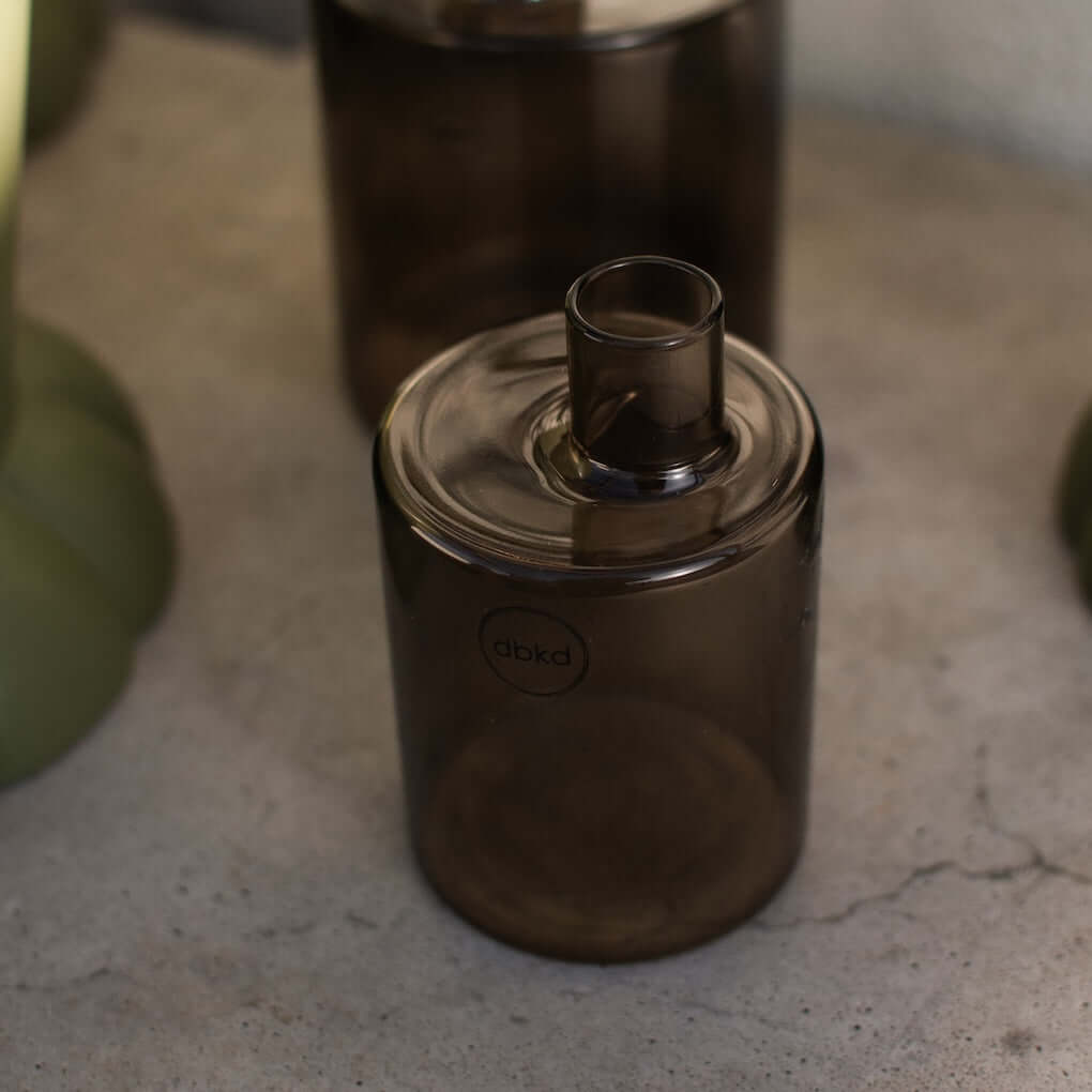 dbkd Pipe Vase Glas - die perfekte Vase für kleine Sträuße - Lykke&You GmbH