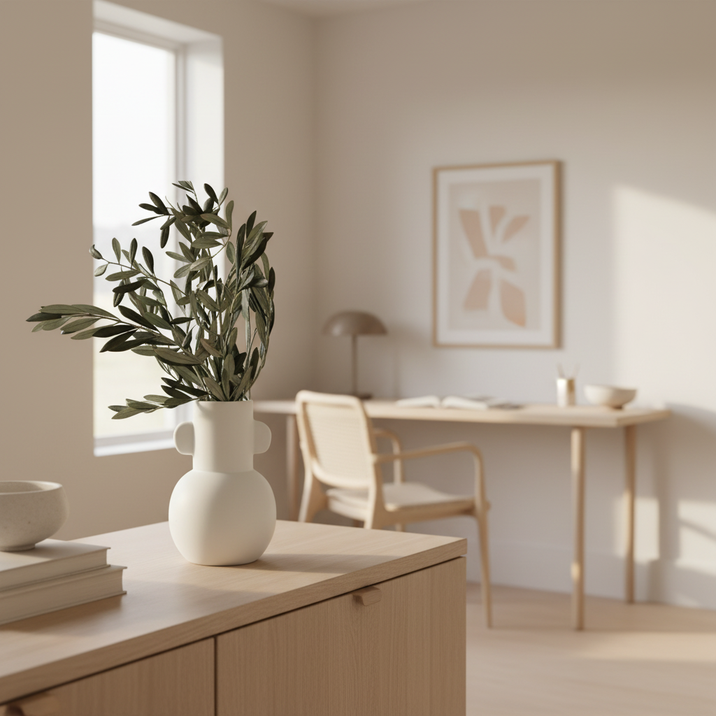 Preserved olive branches - natural decoration from Italy