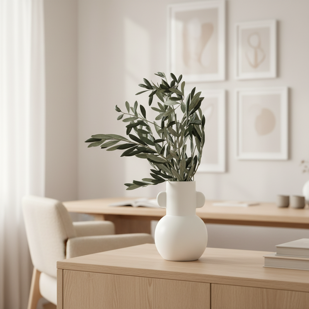 Preserved olive branches - natural decoration from Italy