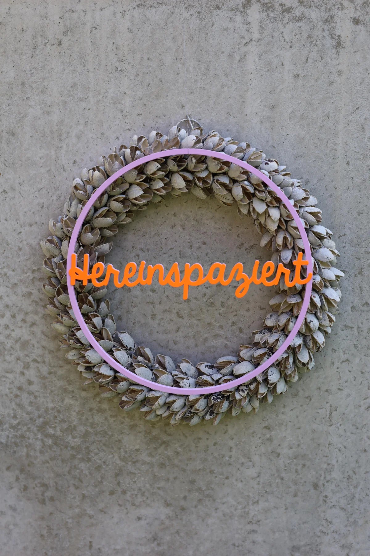 Dekoring „Hereinspaziert“ – 3D-gedruckt
