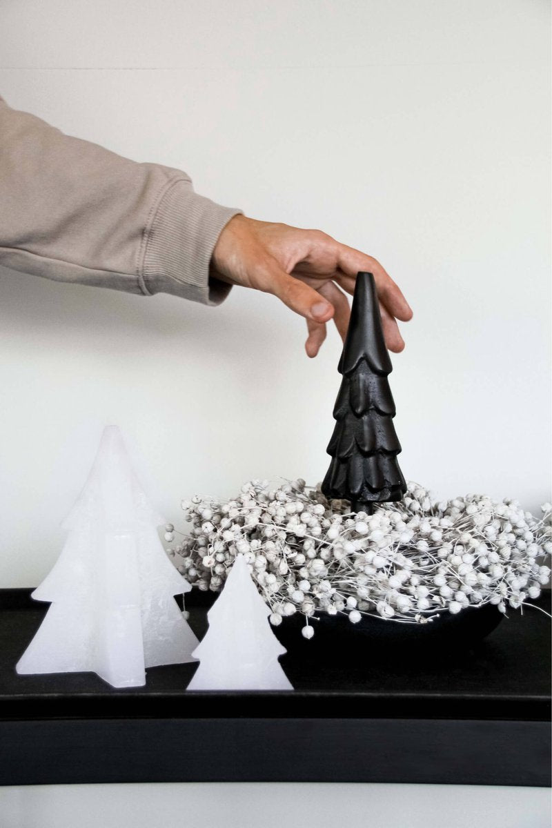 Deko-Kerze Baum S Gold 6 Stück - Lykke&You GmbH