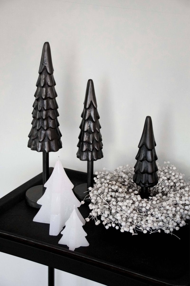 Deko-Kerze Baum S Gold 6 Stück - Lykke&You GmbH