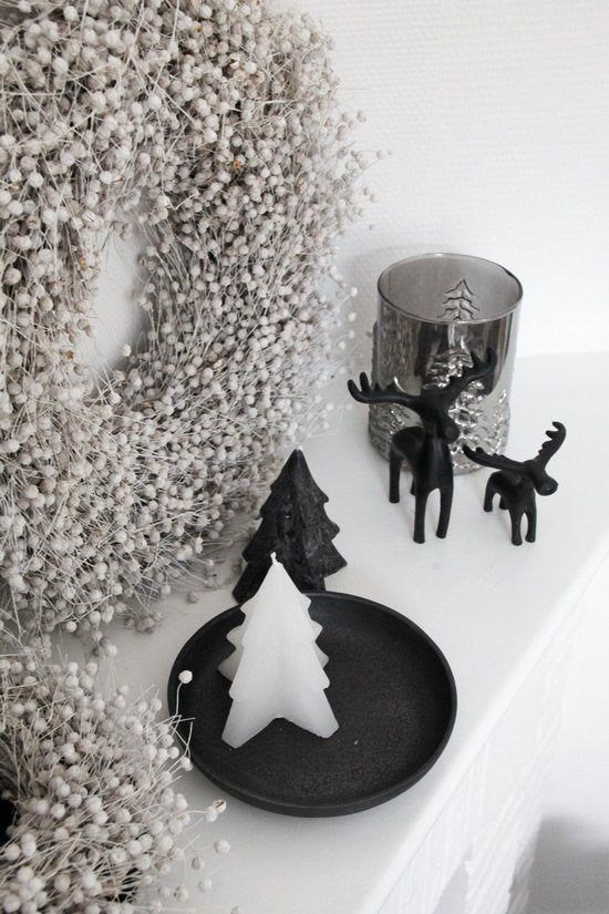 Deko-Kerze Baum S Gold 6 Stück - Lykke&You GmbH