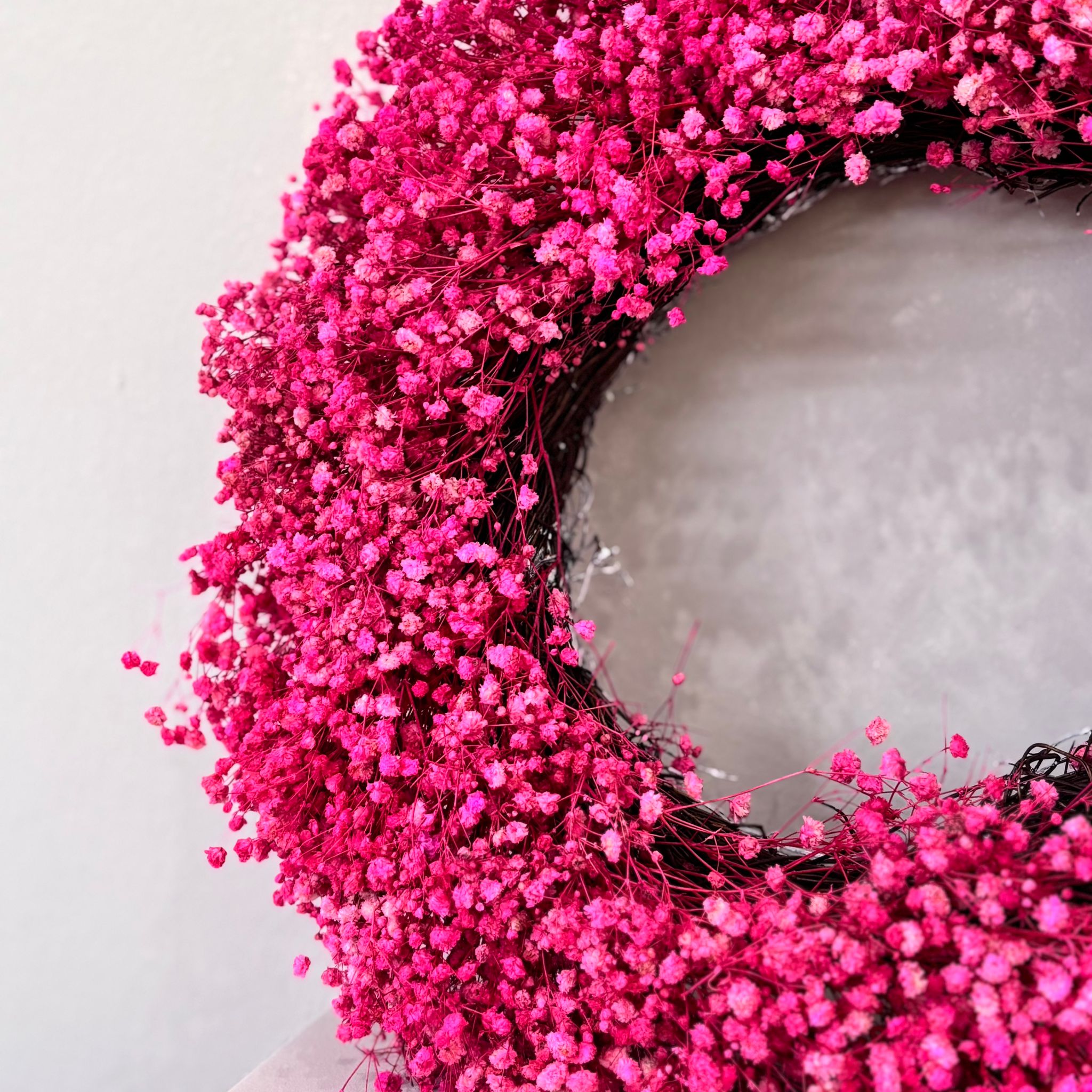 Trockenblumenkranz Schleierkraut - Lykke&You GmbH