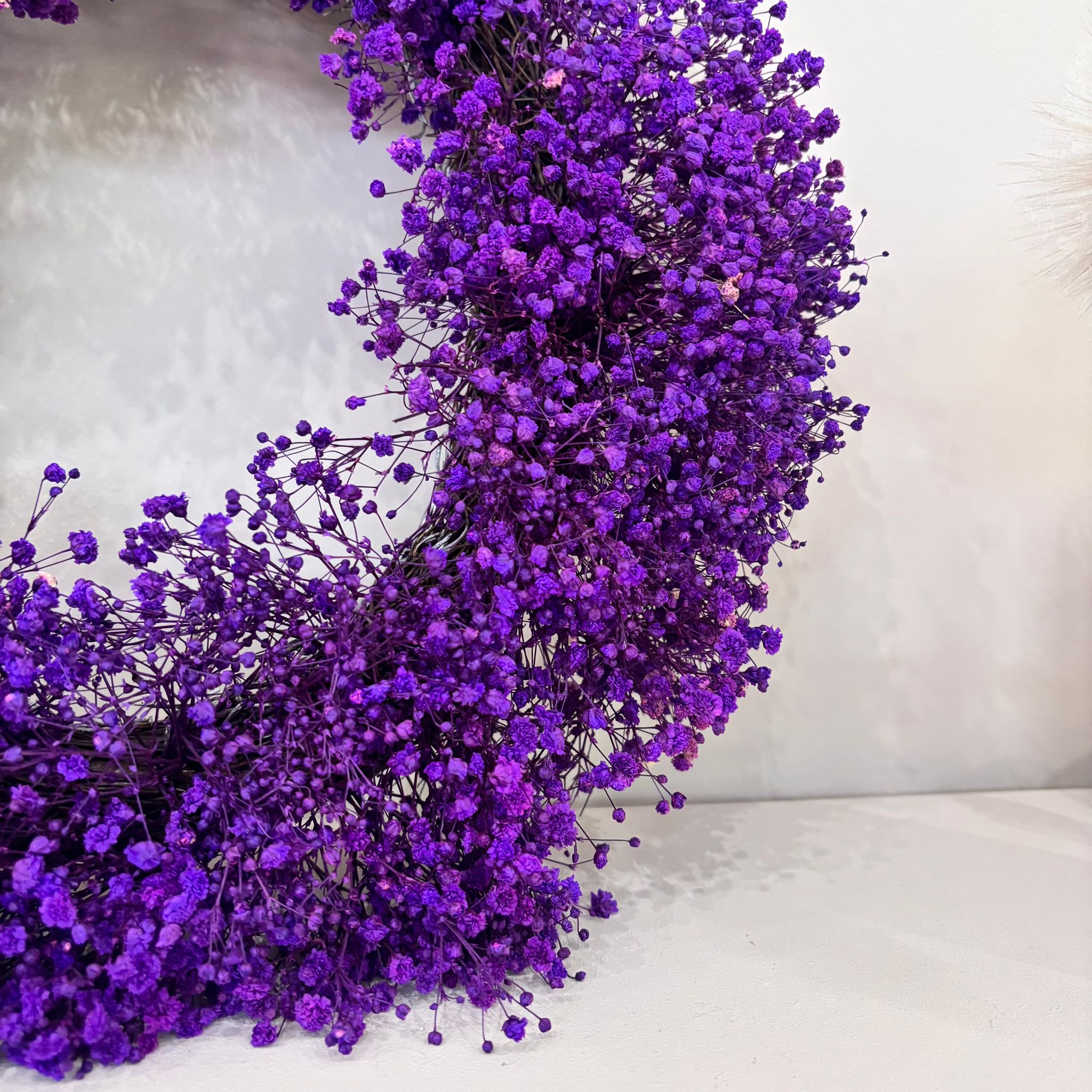 Trockenblumenkranz Schleierkraut - Lykke&You GmbH