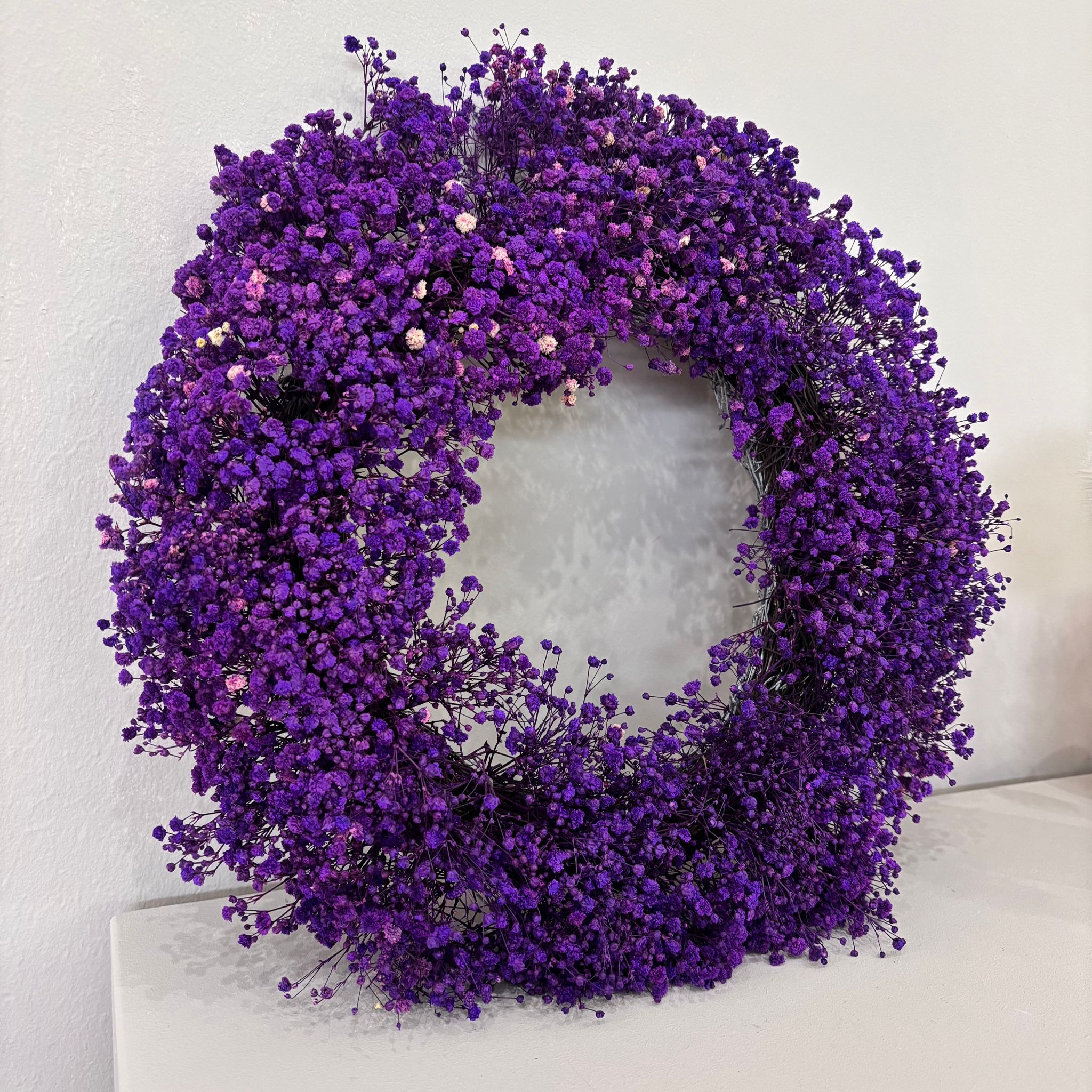 Trockenblumenkranz Schleierkraut - Lykke&You GmbH