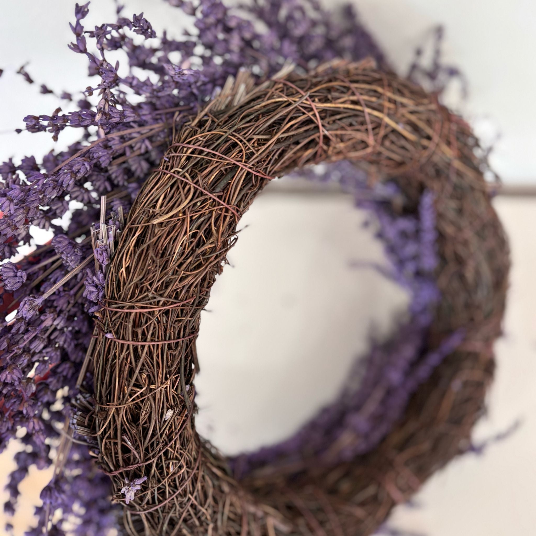 Trockenblumenkranz Lavendel 40cm - Lykke&You GmbH