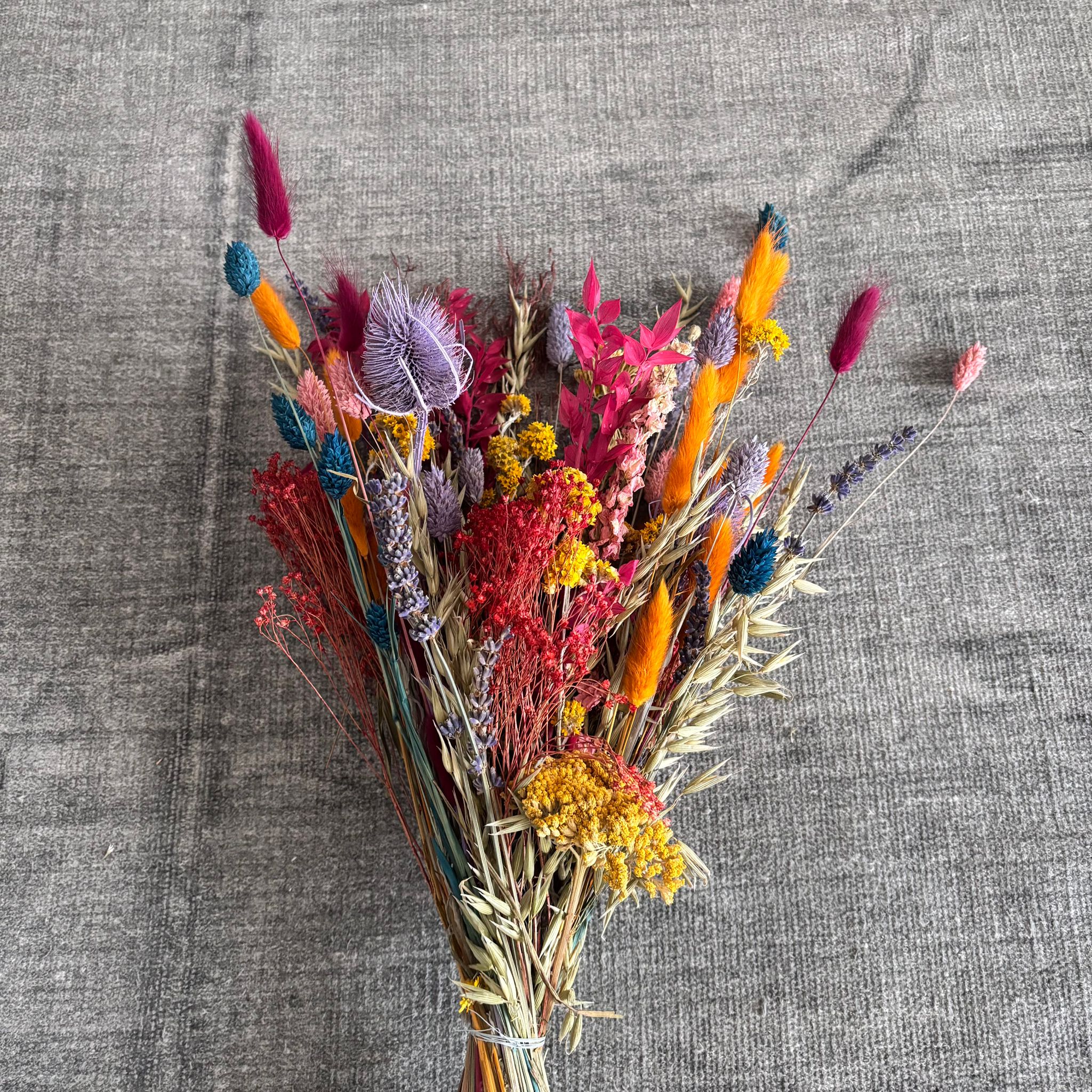 Bunte Wiese - Trockenblumenstrauß für mehr Farbe in deinem Leben - Lykke&You GmbH