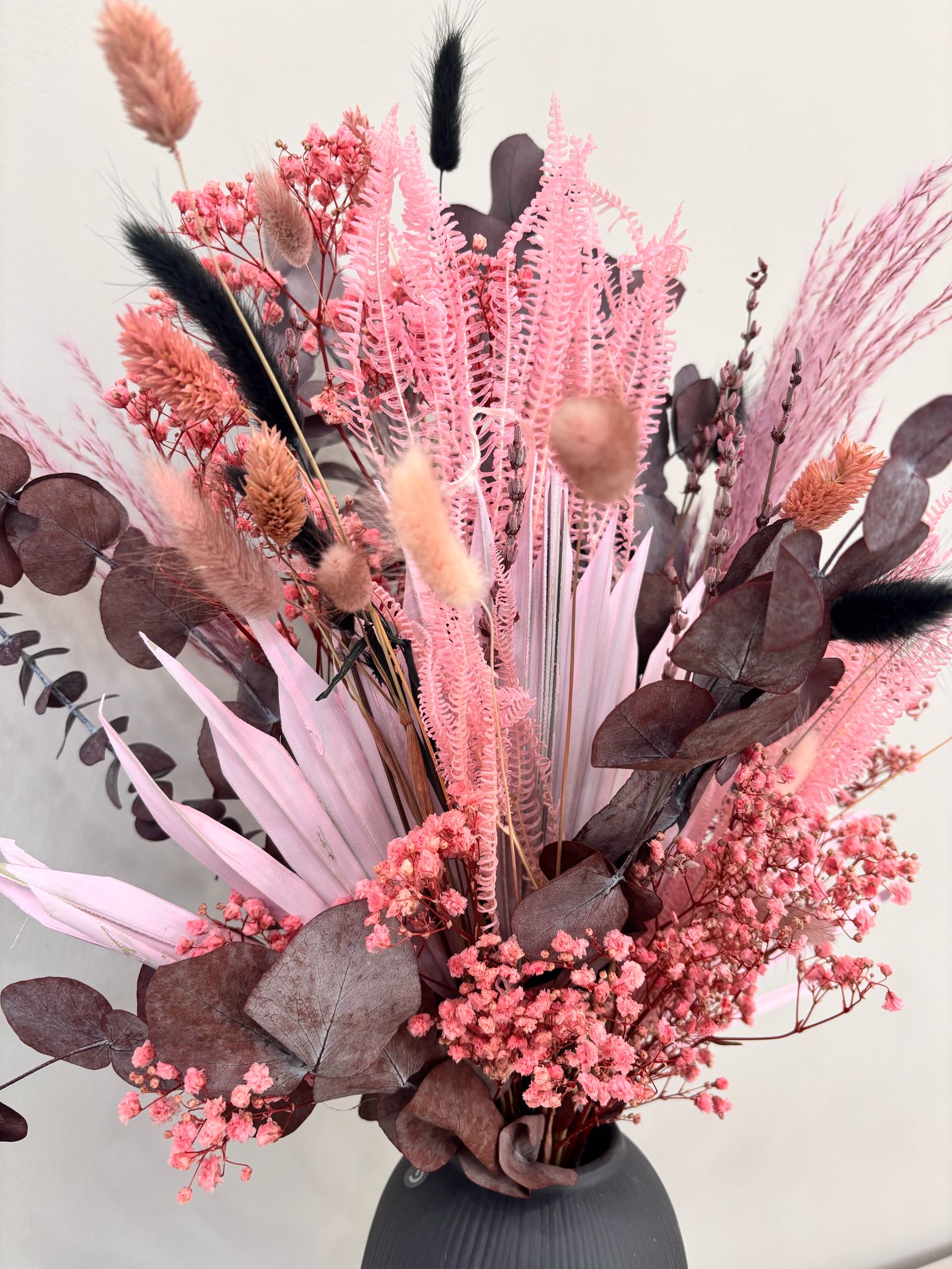 Touch of Pink: Zeitlose Eleganz in Rosatönen - Trockenblumenstrauß fürs ganze Jahr - Lykke&You GmbH