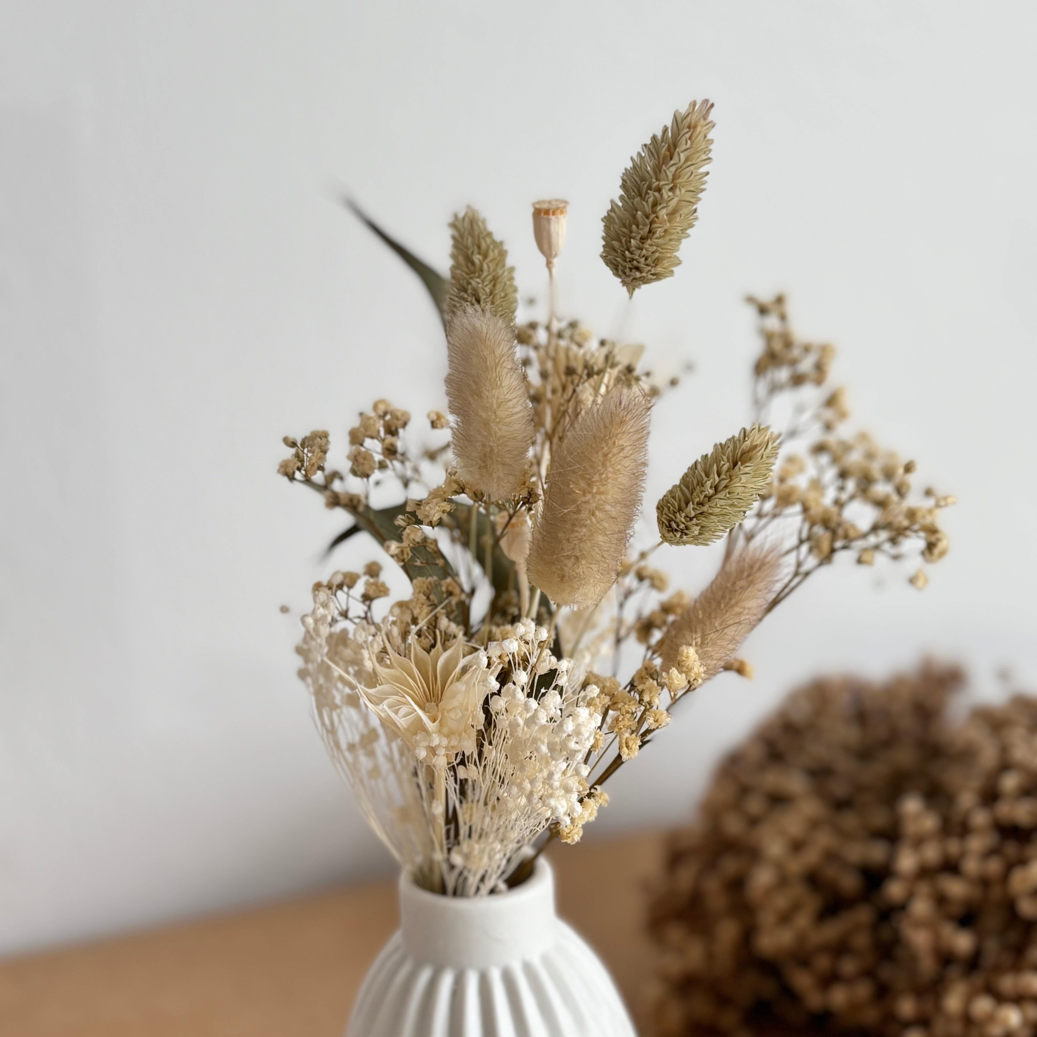 Dean&David: Kombination Vase und Trockenblumenstrauß - Lykke&You GmbH