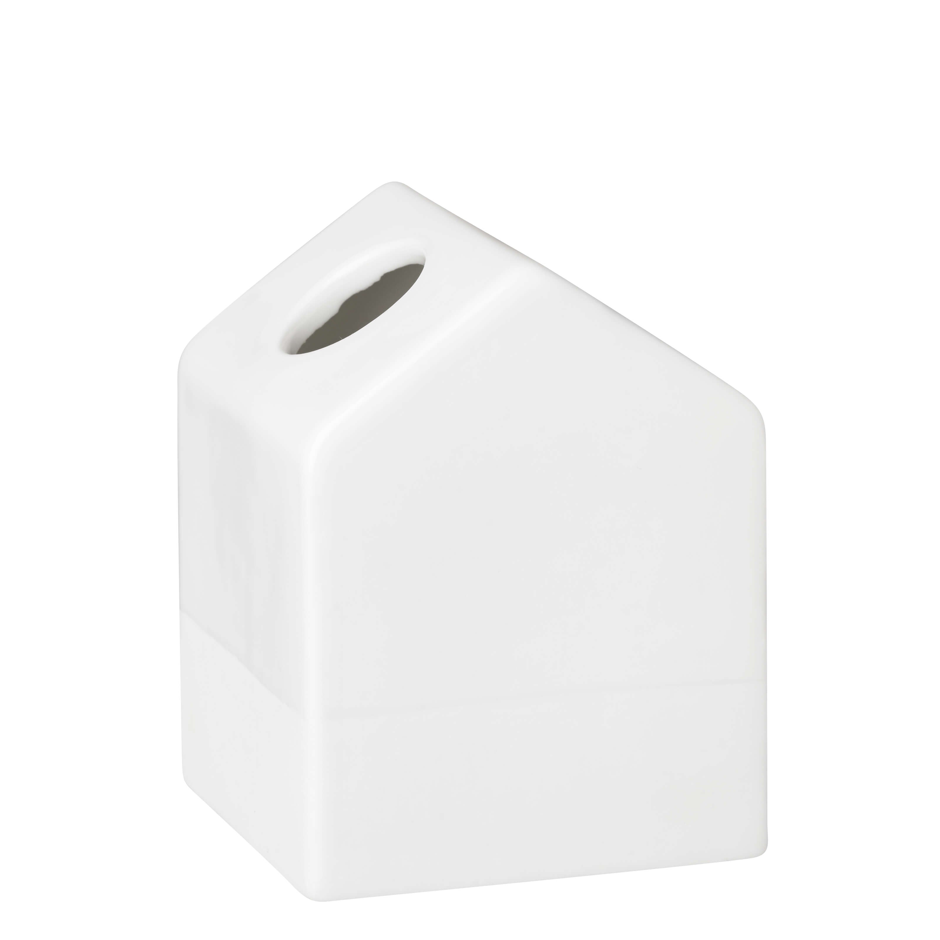 RÄDER Tiny Houses: Set aus 4 Minivasen - weiß - Lykke&You GmbH