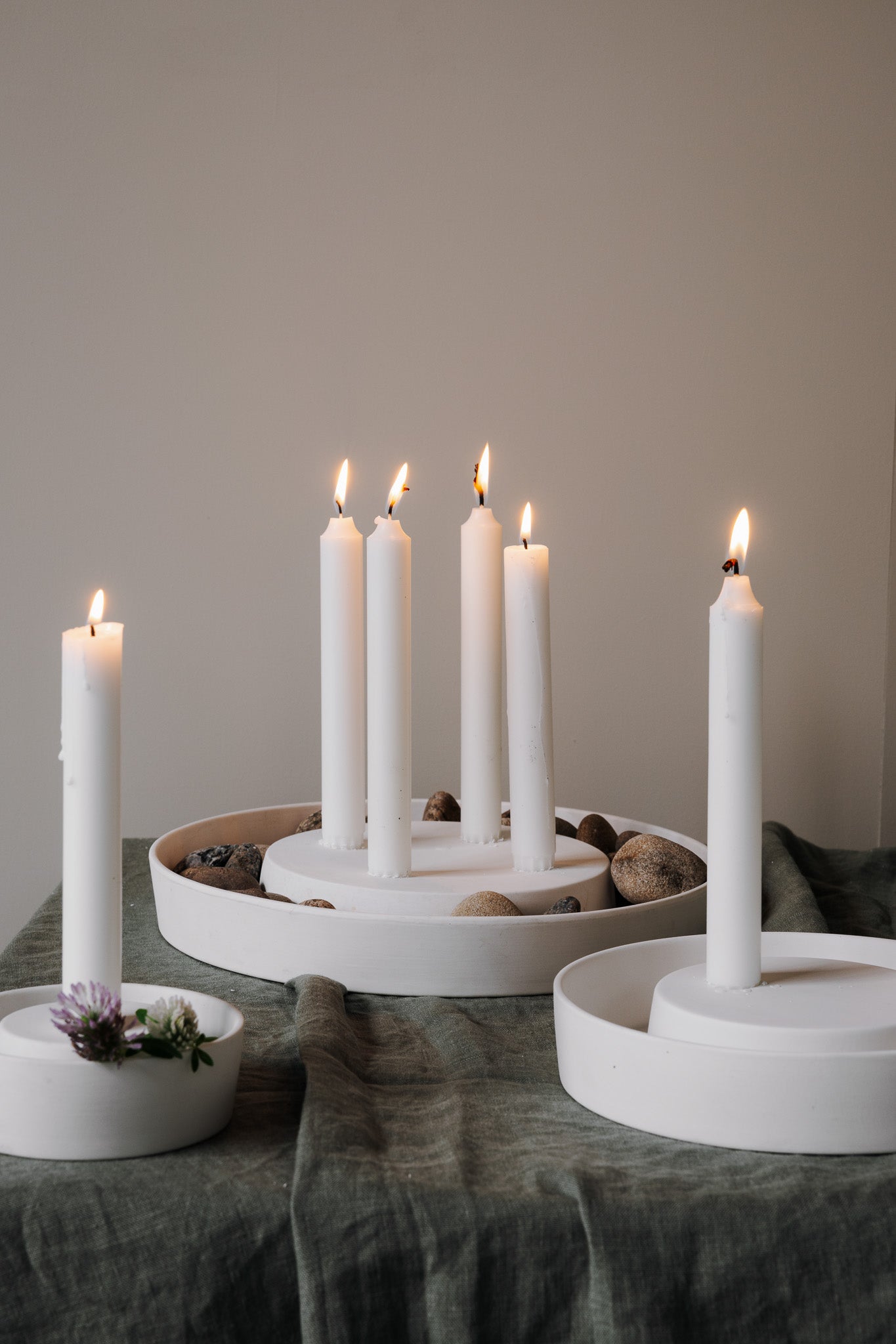 VALLTORP Kerzenständer weiß Small - Lykke&You GmbH