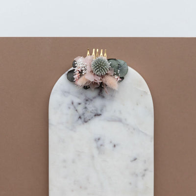 Trockenblumen Haarkamm Distel Hortensie| 4-10 cm - Lykke&You