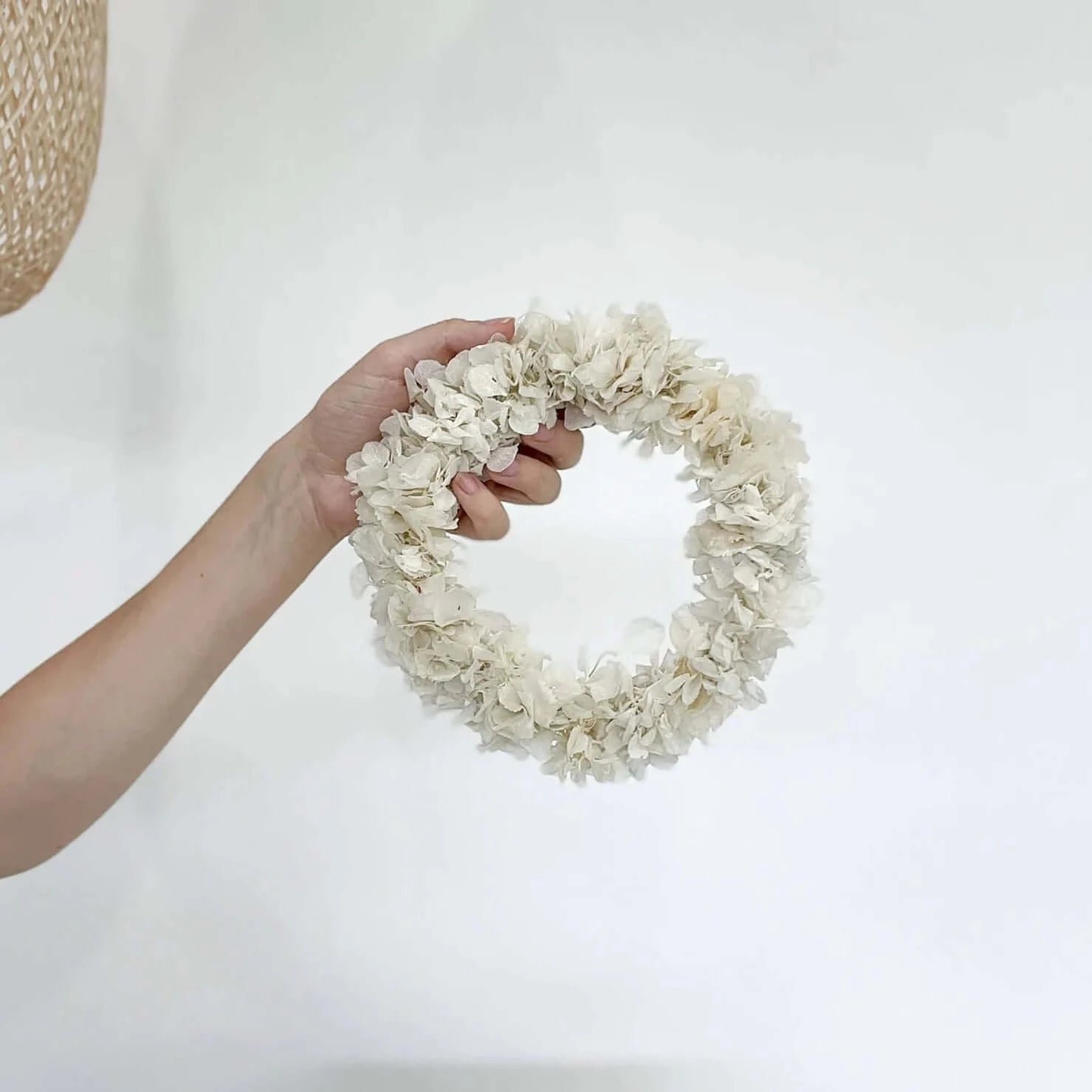 Adventskranz Trockenblumen klein in verschieden Varianten - DIY