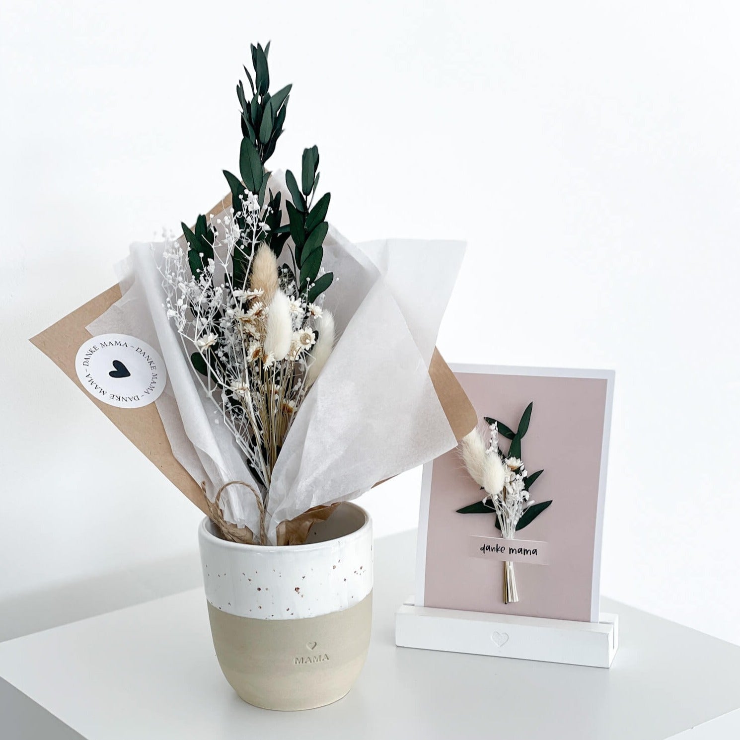 Muttertag Geschenk Set natur - Lykke&You GmbH