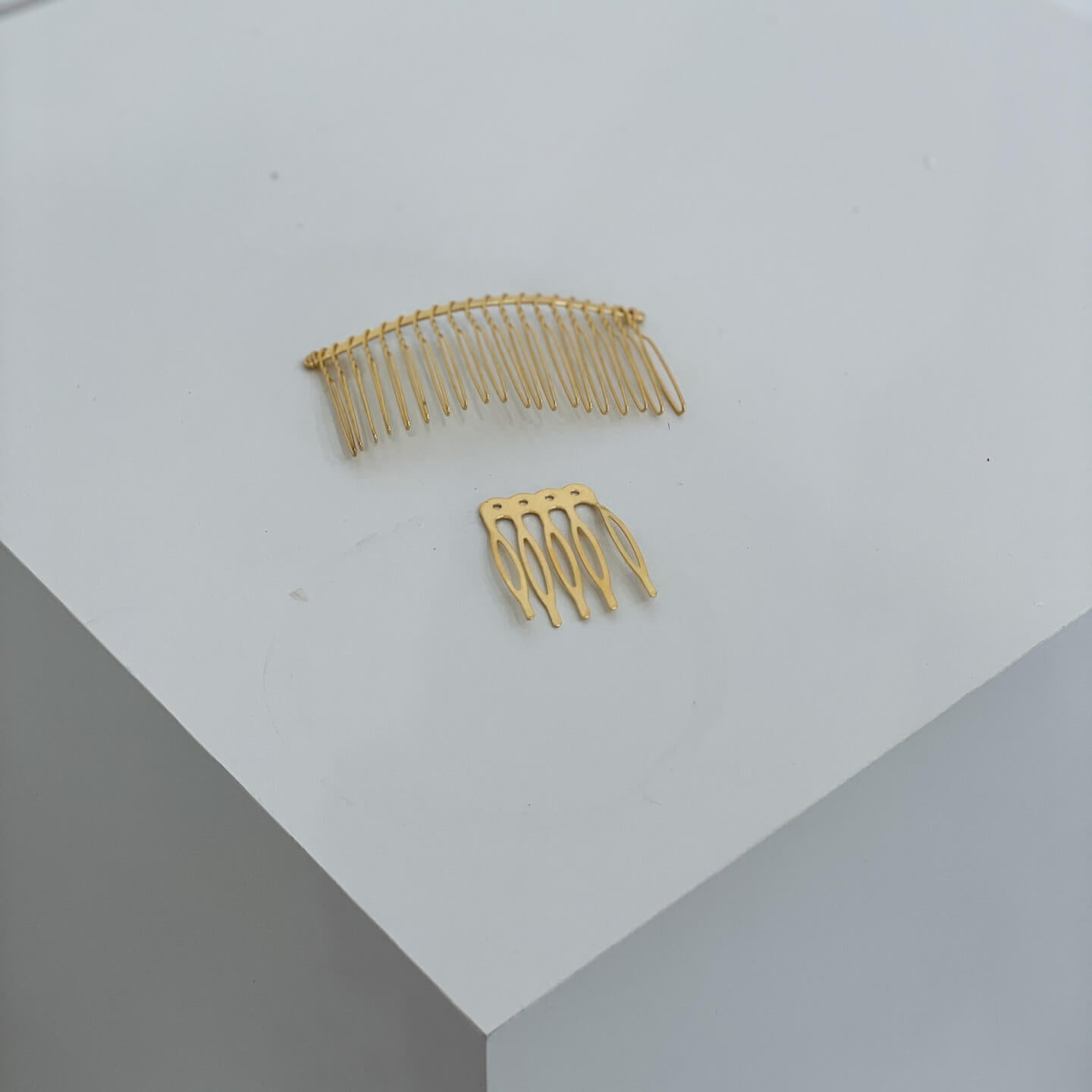 Haarkamm Eukalyptus terracotta I Hochzeit, Kommunion, Blumenmädchen - Lykke&You