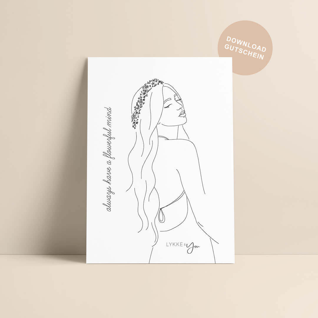 Geschenkgutschein für Trockenblumen