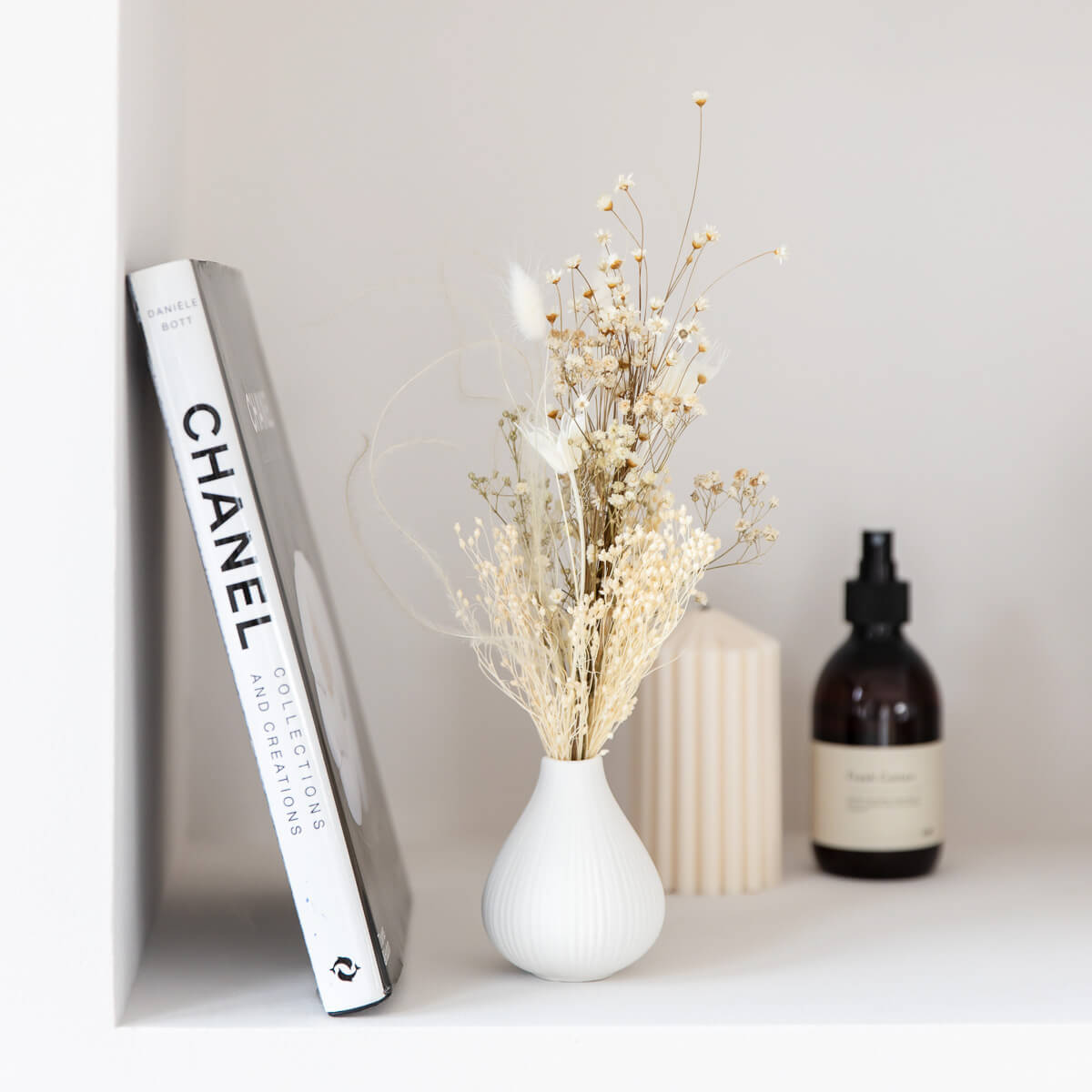 Trockenblumenstrauß Mini Wildblume beige - Lykke&You GmbH