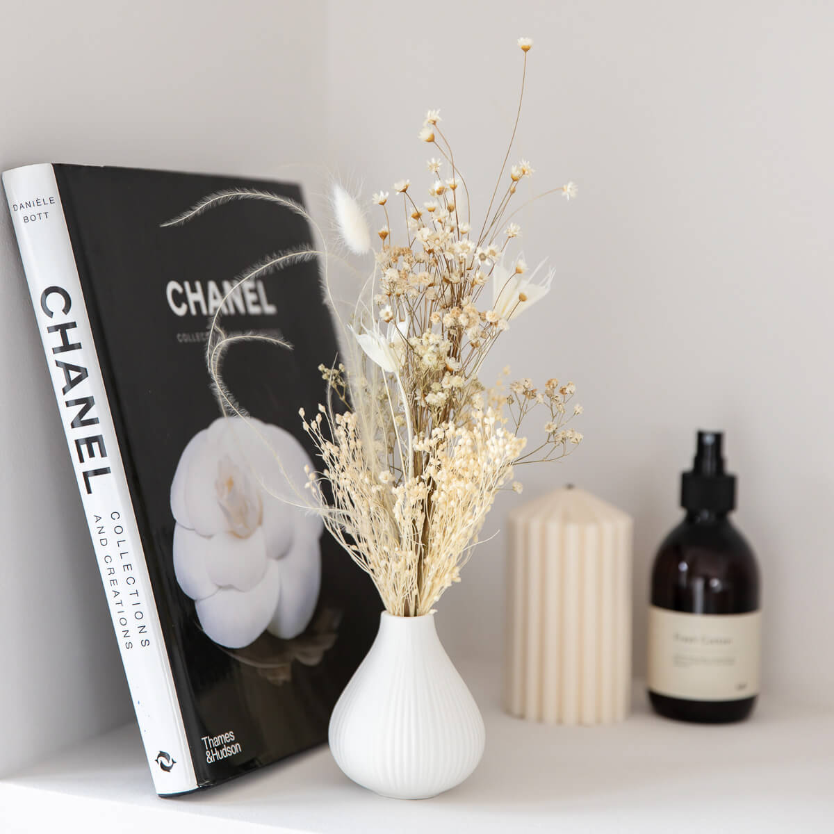 Trockenblumenstrauß Mini Wildblume beige - Lykke&You GmbH