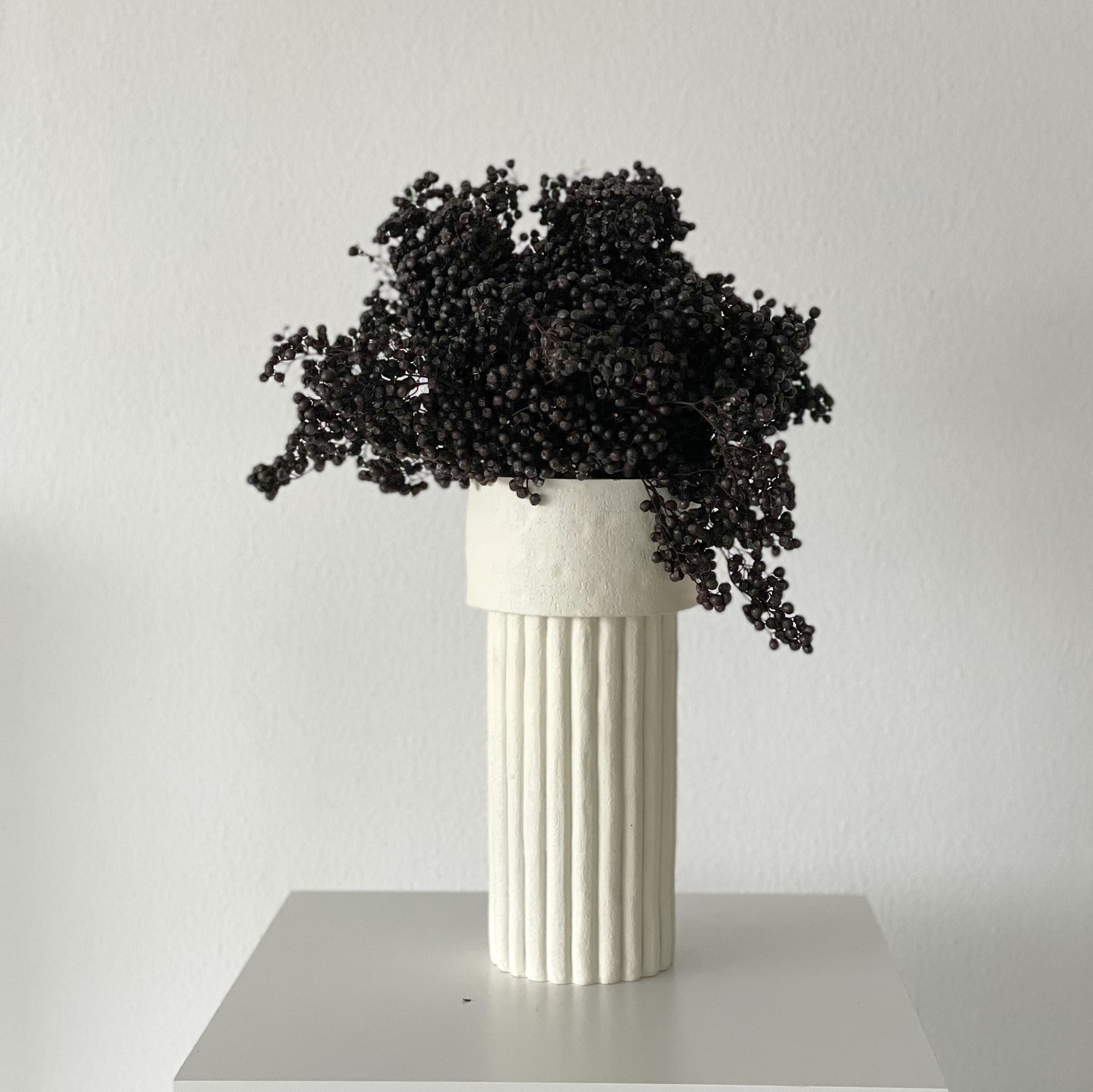 Pfefferbeeren | 30 cm | extra großer Bund - Farbe: schwarz