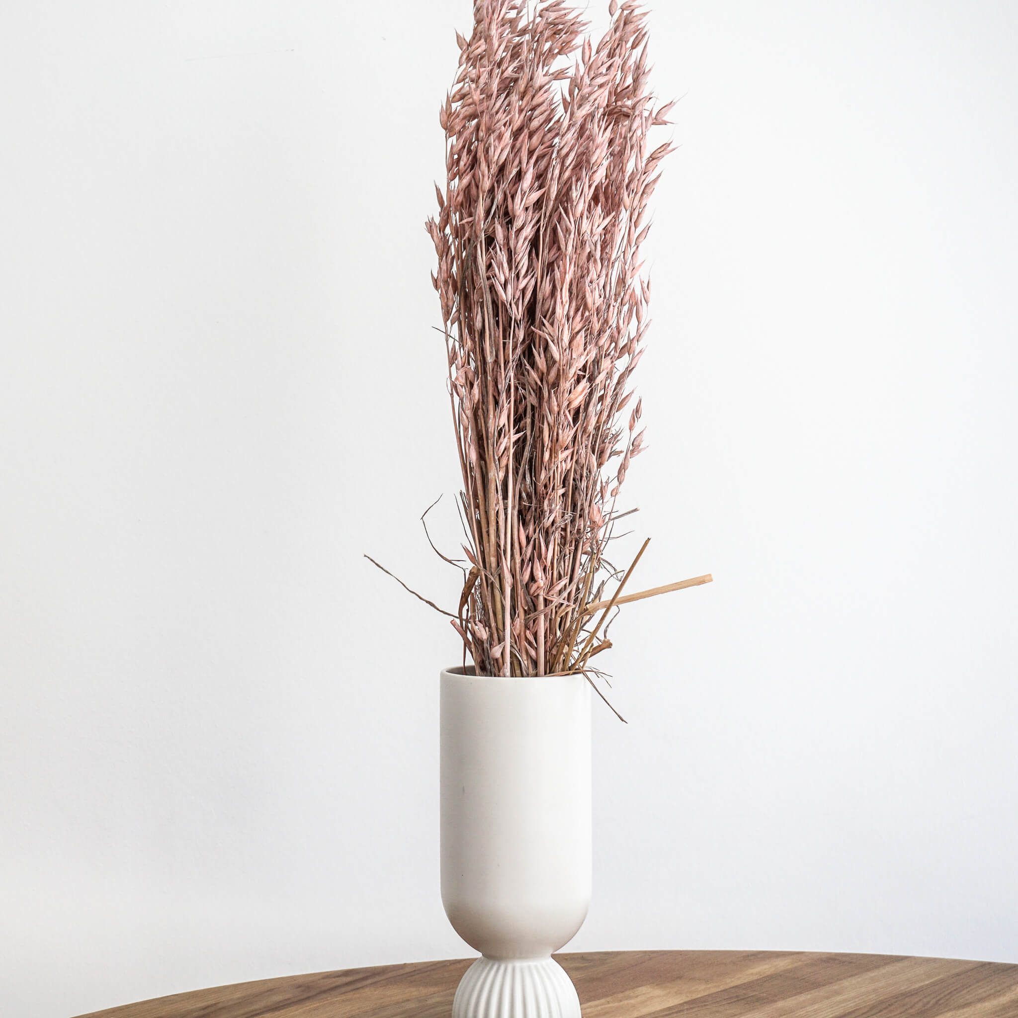 getrockneter Hafer | 70 cm | | passend zu Landhaus-Stil - Farbe: rosa