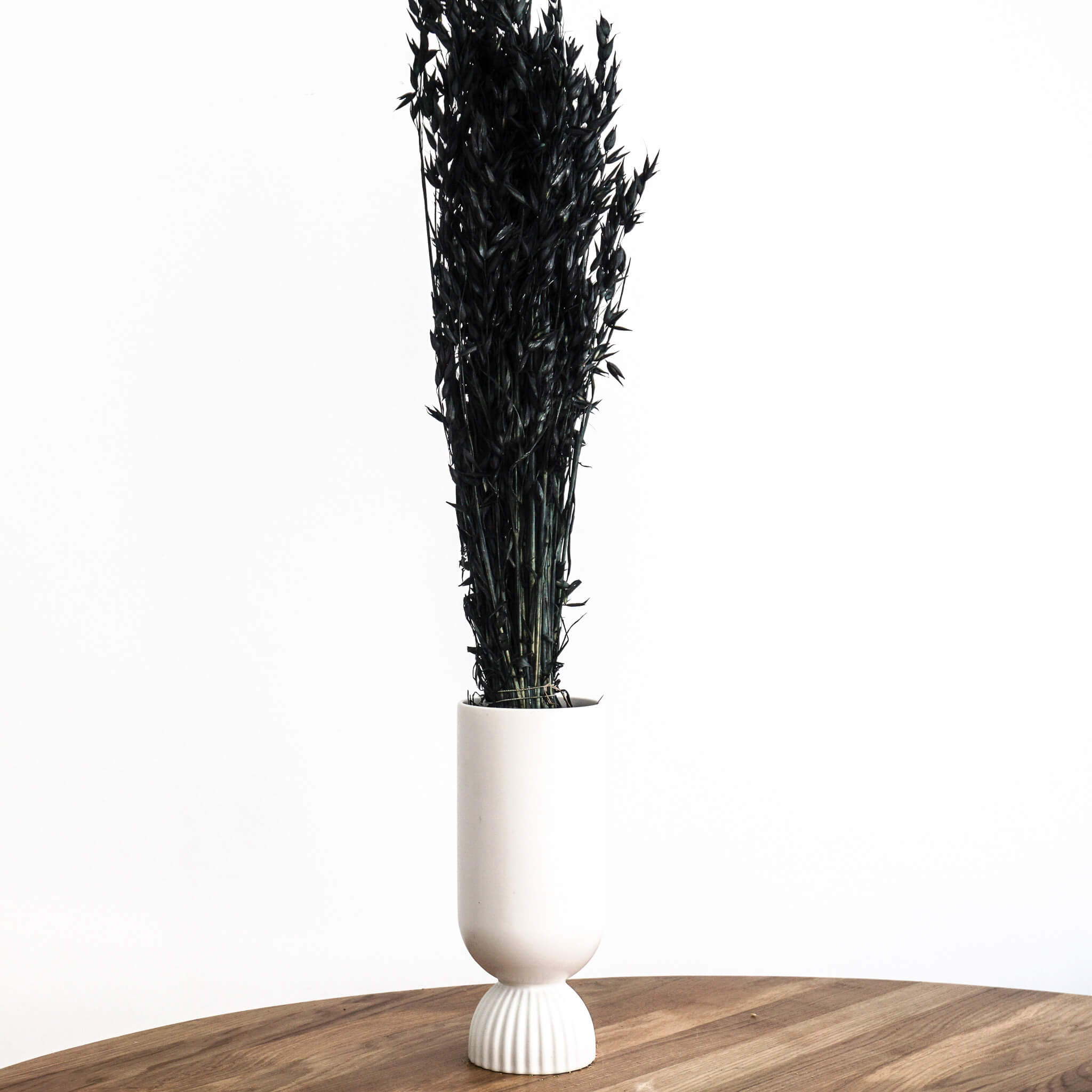 getrockneter Hafer | 70 cm | | passend zu Landhaus-Stil - Farbe: schwarz