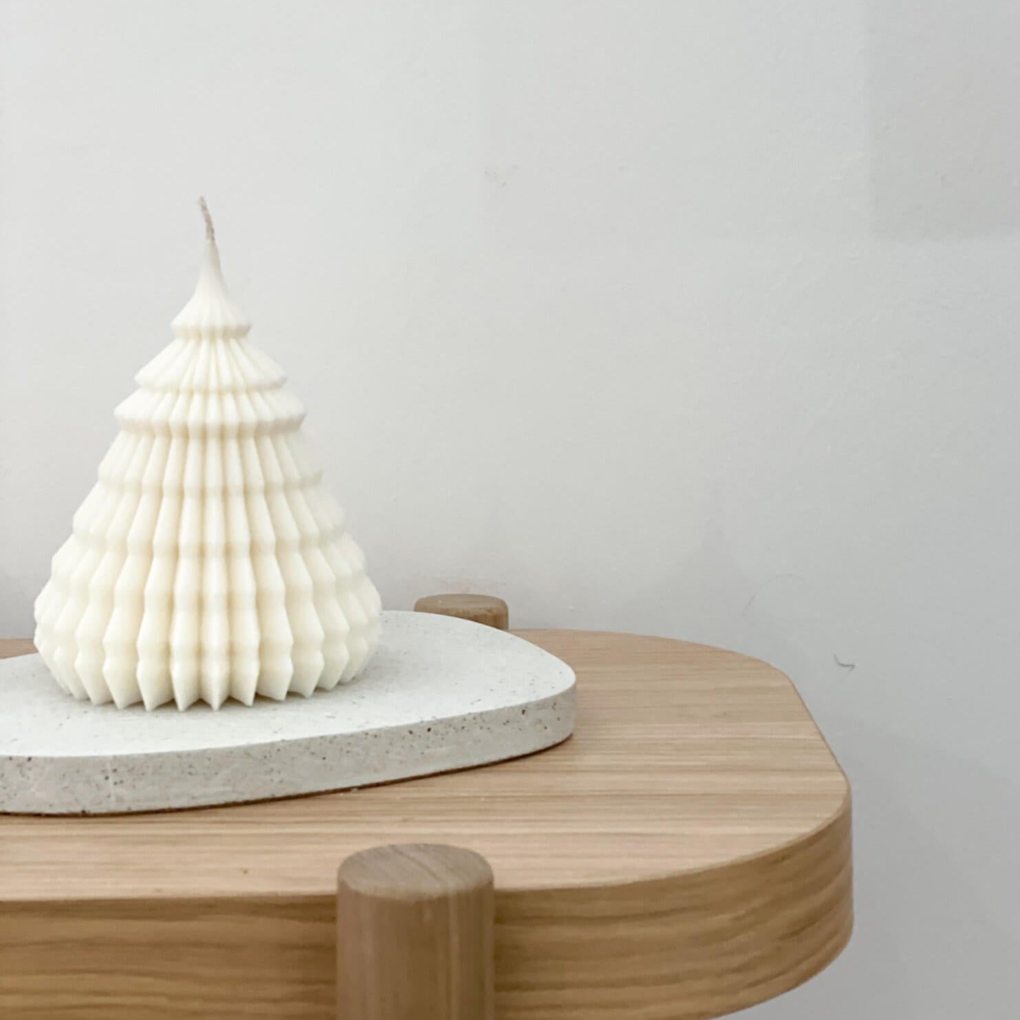 Kerze Tannenbaum aus veganem Rapswachs (made in Germany) - Lykke&You GmbH