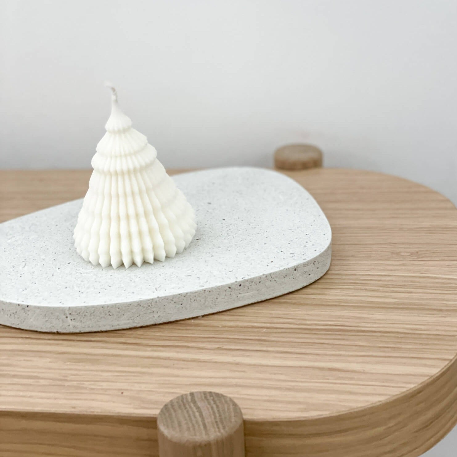 Kerze Tannenbaum aus veganem Rapswachs (made in Germany) - Lykke&You GmbH