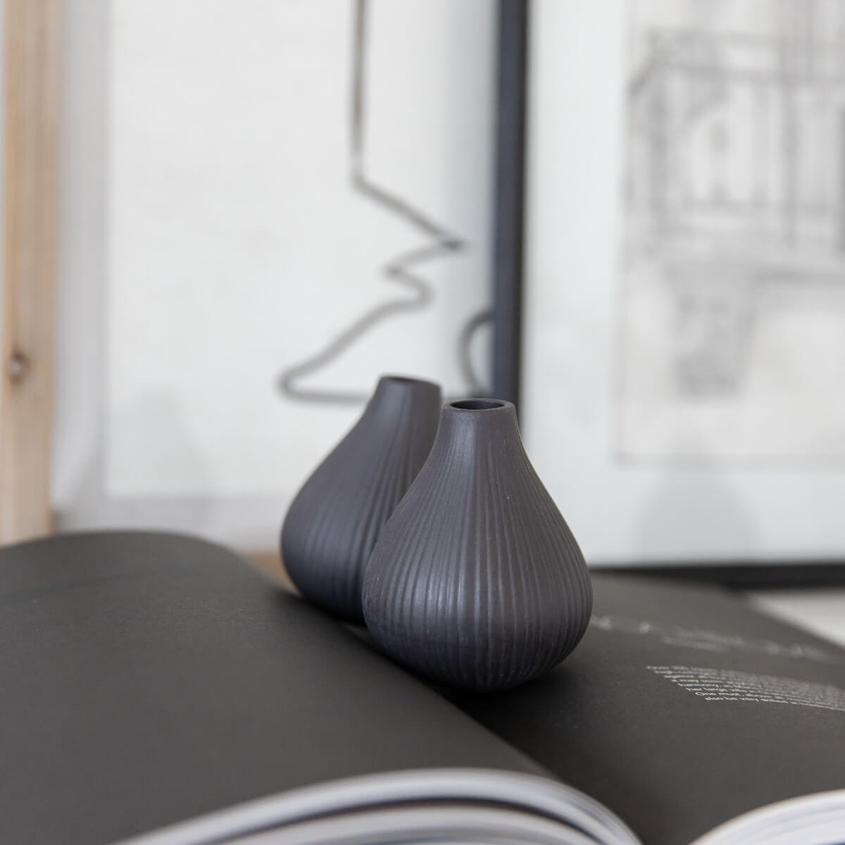 Ekenäs - Kleine Vase mit Rillen - Lykke&You GmbH