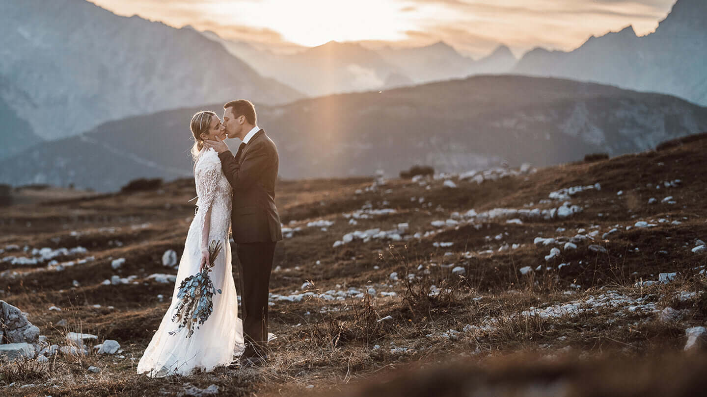Hochzeit mit Trockenblumen
