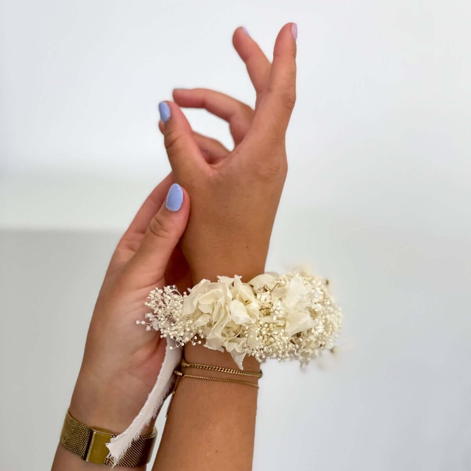 Armband Trockenblumen