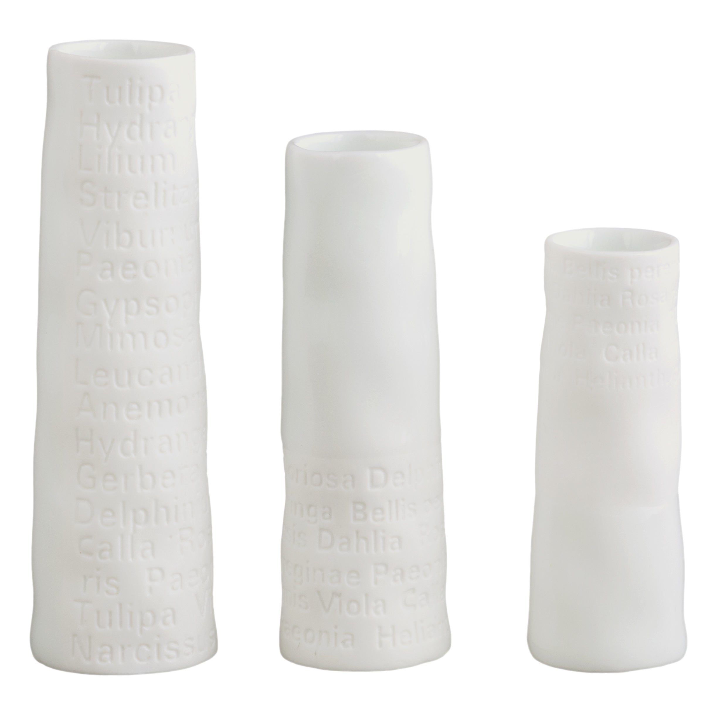 RÄDER Raumpoesie: Set of 3 mini vases