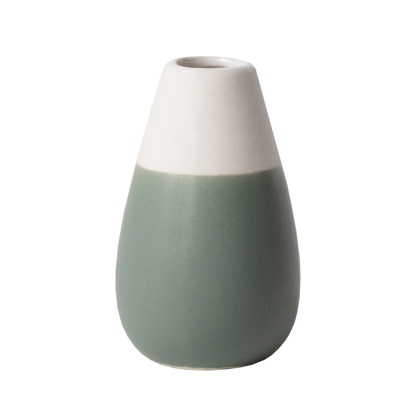 RÄDER Tiny four: Set of 4 pastel vases | green