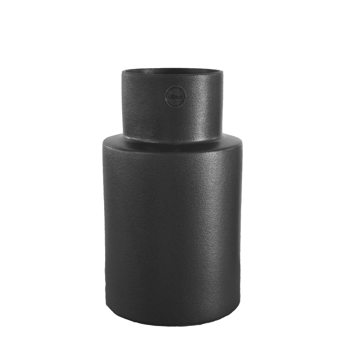 Oblong Vase: Schlichte Eleganz von Designerin Halina Fritsch in Grau und Schwarz