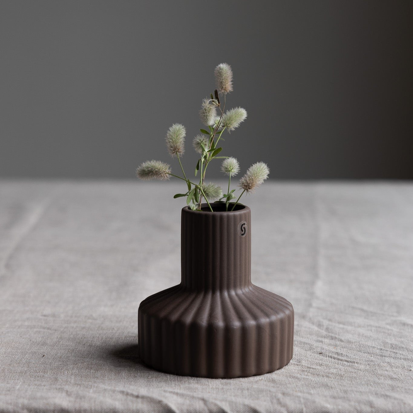 SAMSET Vase brown small