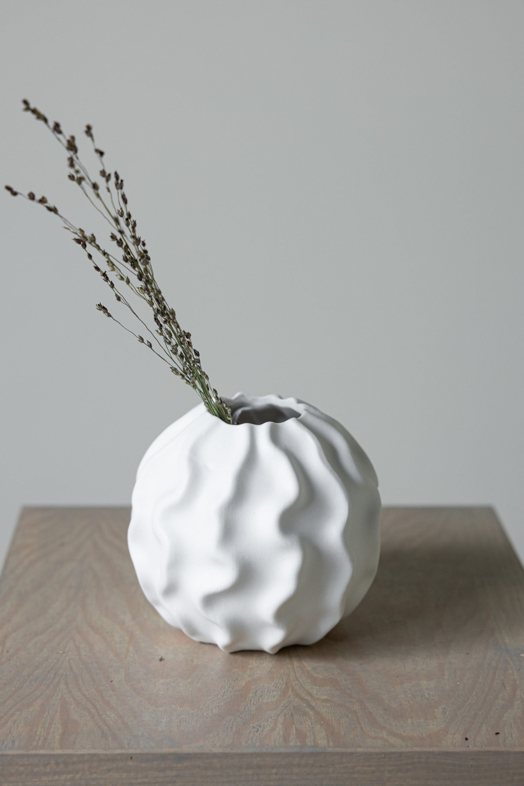 Malmbäck Vase weiss small