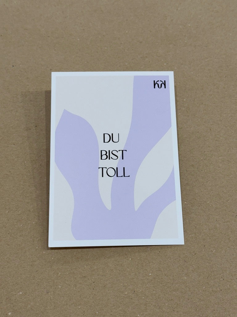 Lykke Grußkarte "Du bist toll" - Lykke&You GmbH